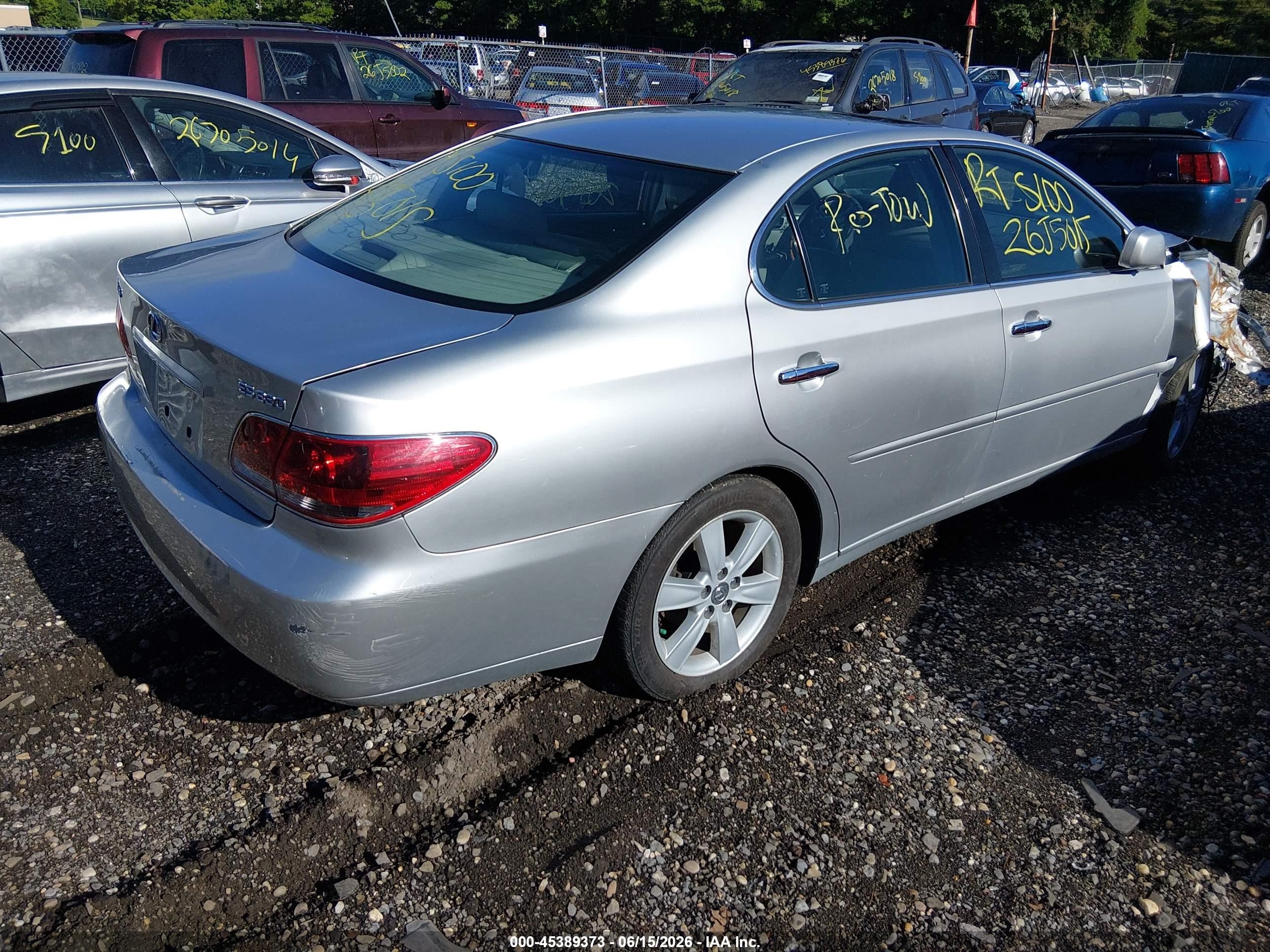 2005 Lexus Es 330   Gray vin: JTHBA30G055103173