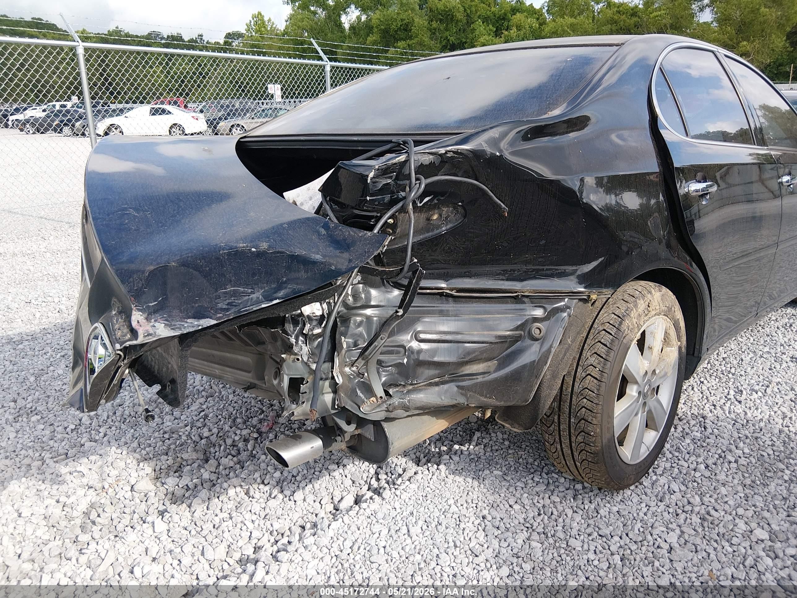 2005 Lexus Es 330   Black vin: JTHBA30G055103562