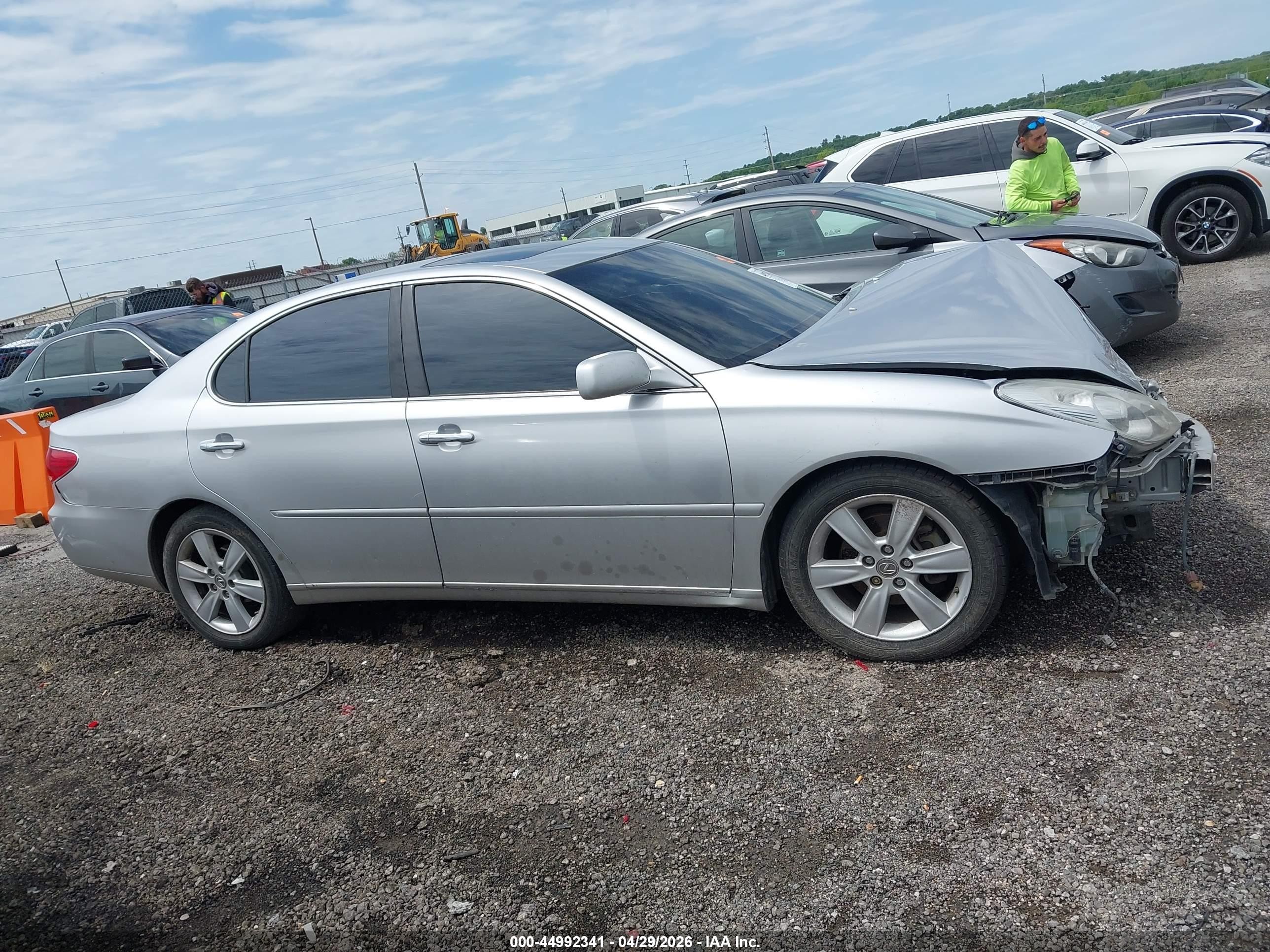 2005 Lexus Es 330 Серебряный vin: JTHBA30G055107398