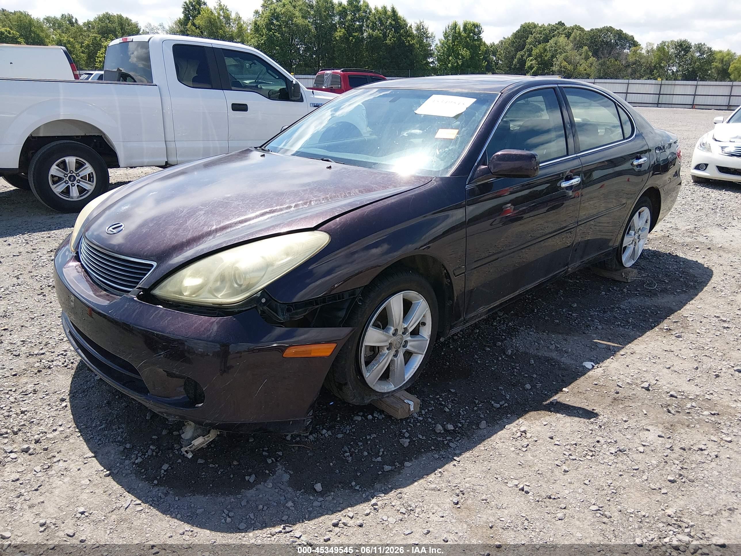 2005 Lexus Es 330   Purple vin: JTHBA30G055107773