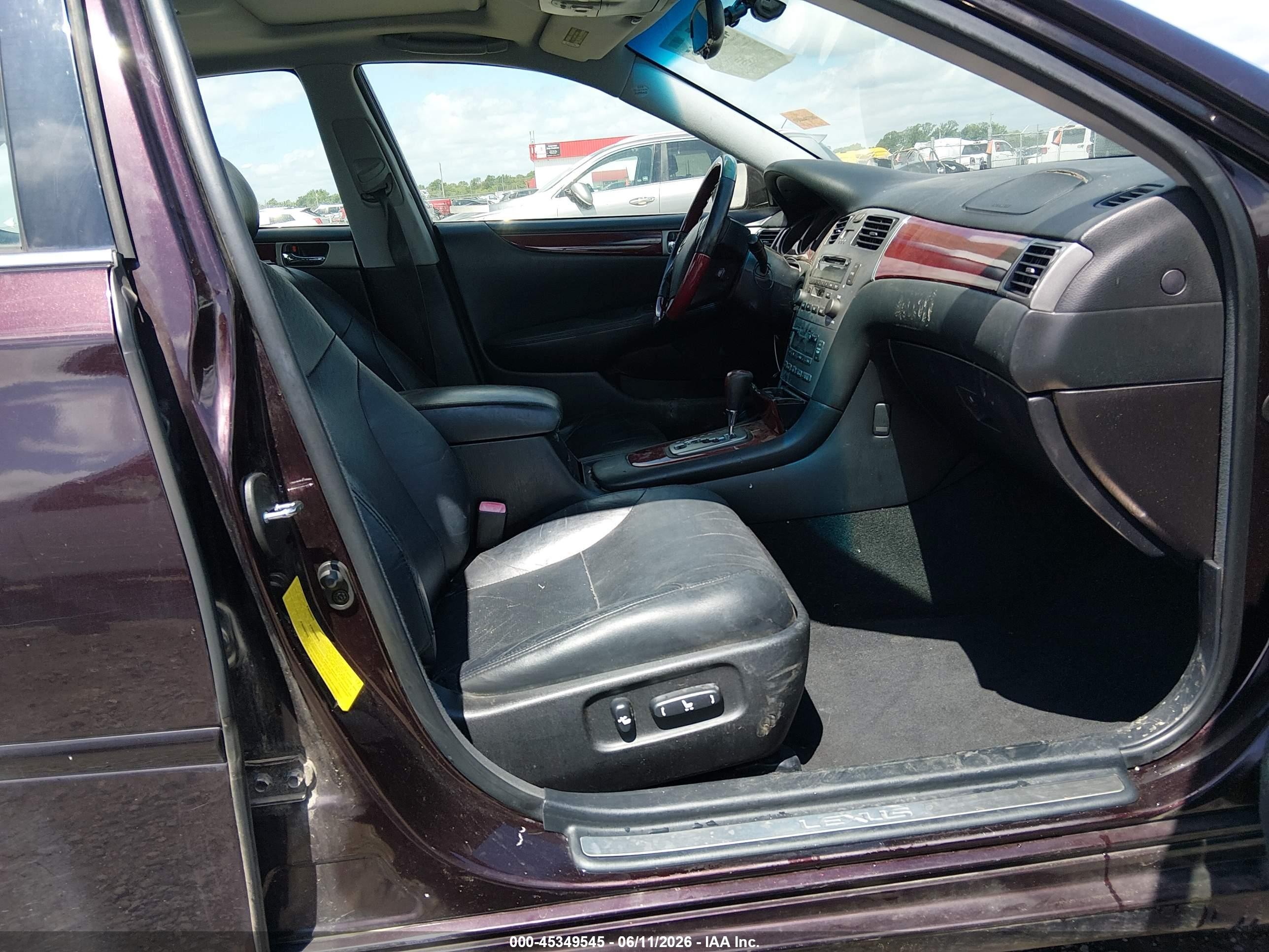 2005 Lexus Es 330   Purple vin: JTHBA30G055107773