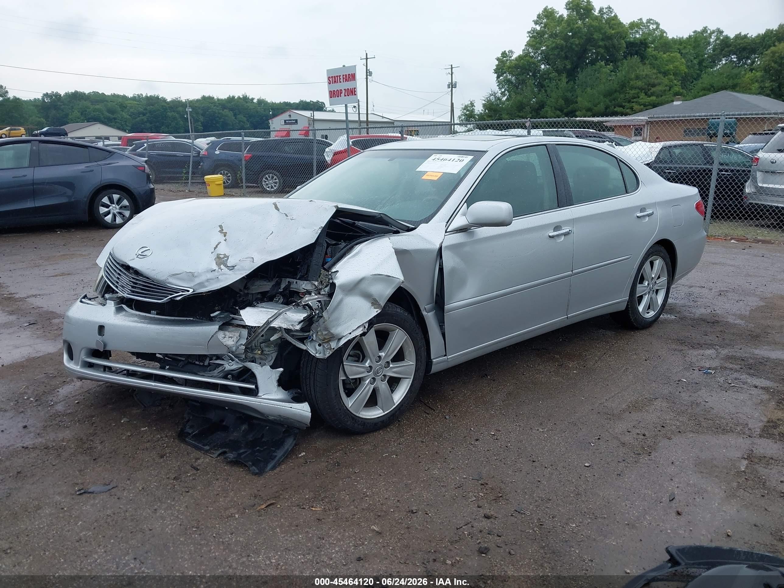 2006 Lexus Es 330   Silver vin: JTHBA30G065143190