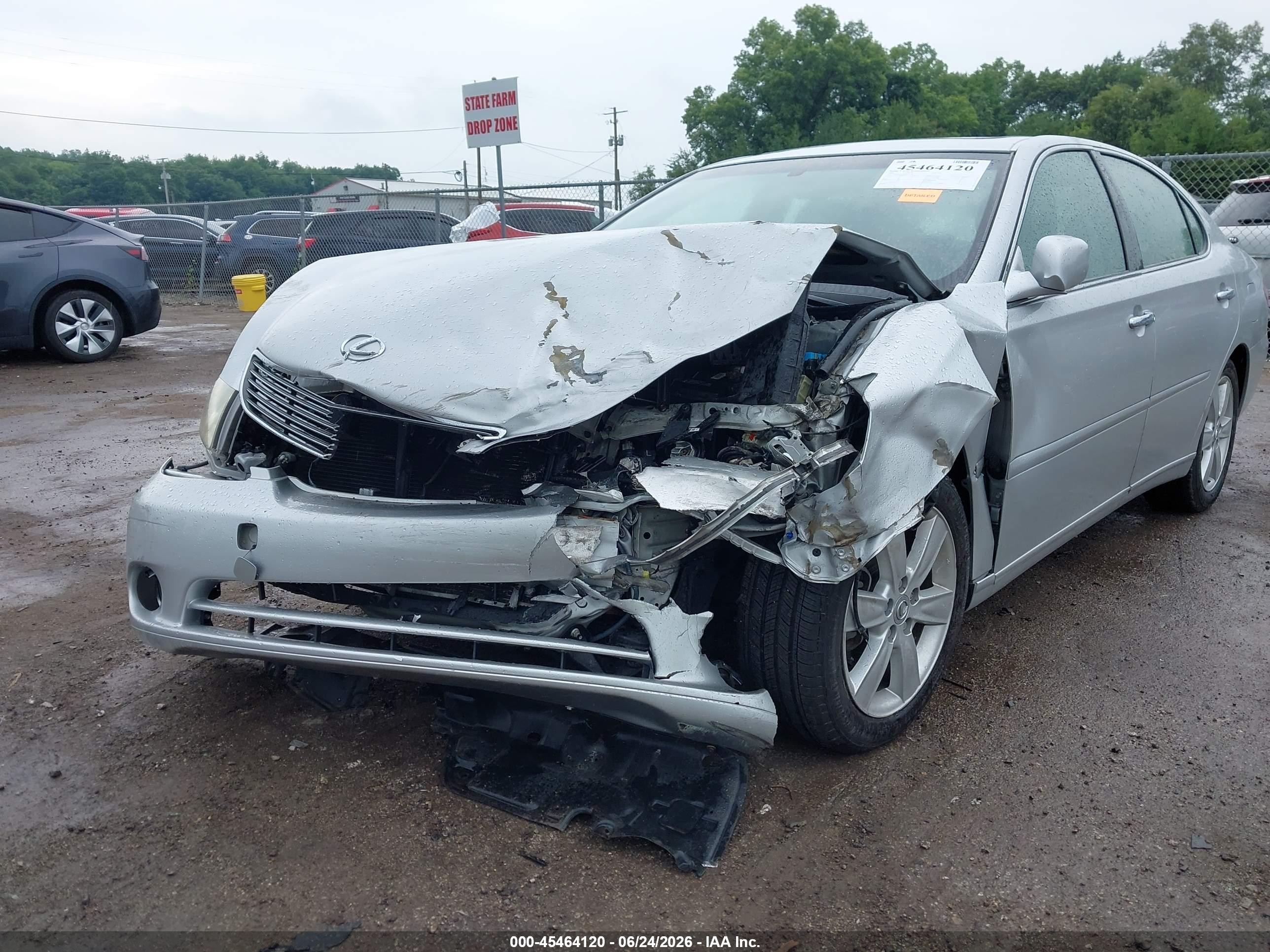2006 Lexus Es 330   Silver vin: JTHBA30G065143190