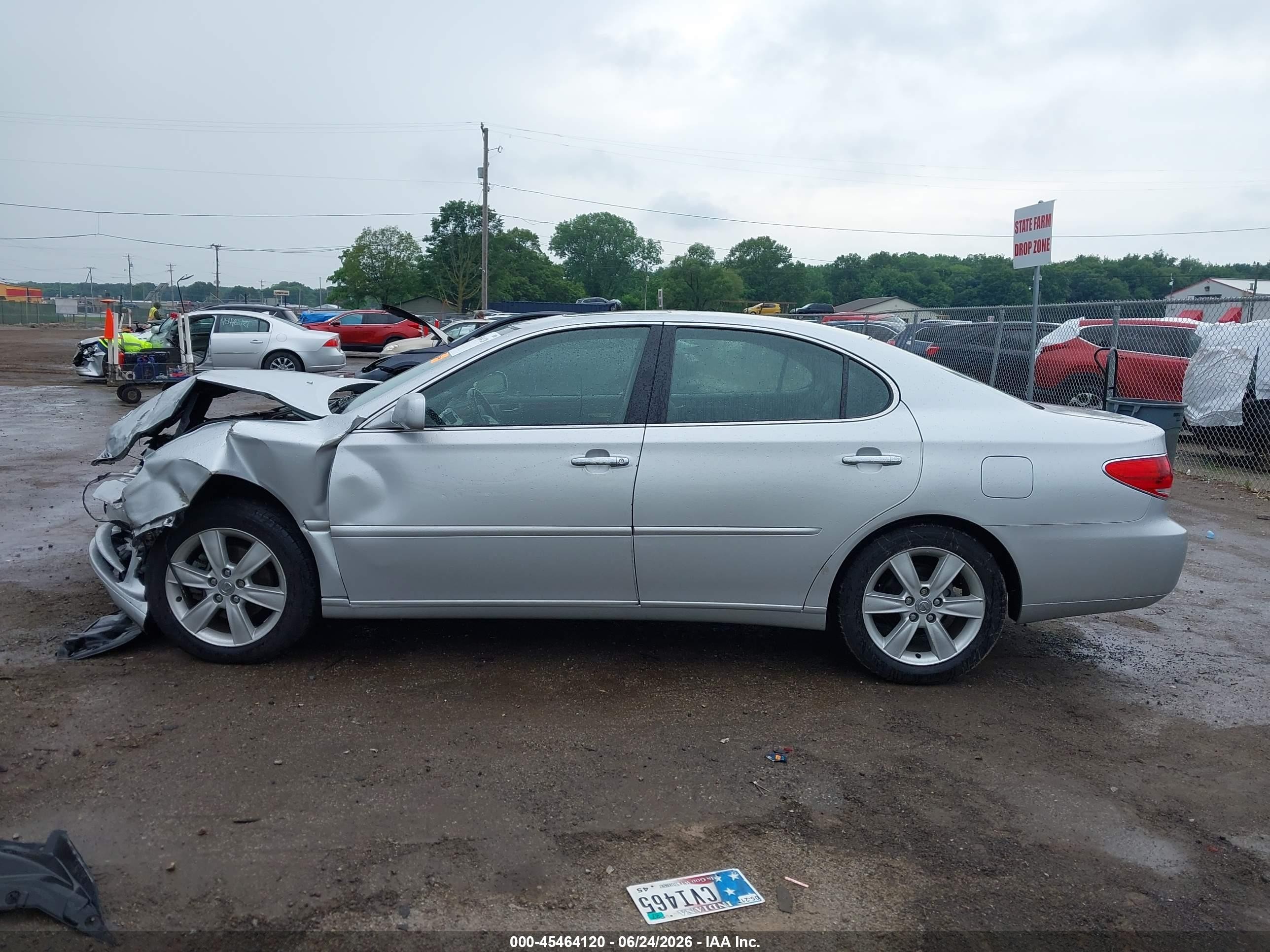 2006 Lexus Es 330   Silver vin: JTHBA30G065143190