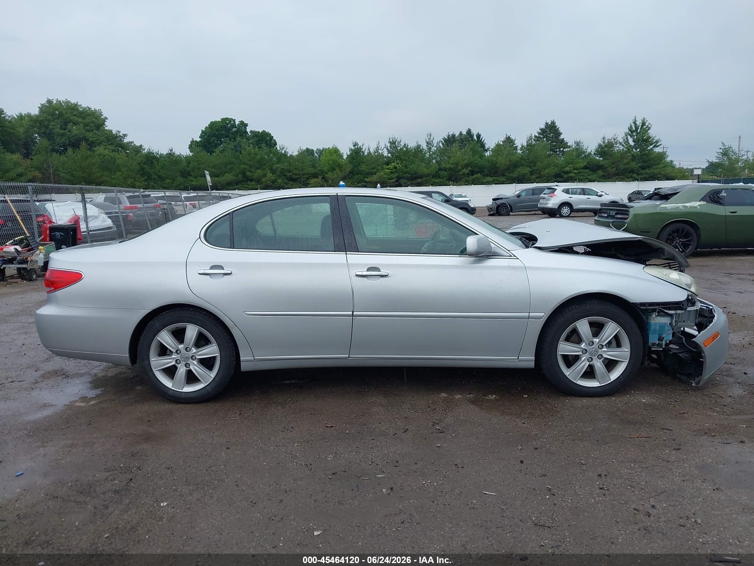 2006 Lexus Es 330   Silver vin: JTHBA30G065143190