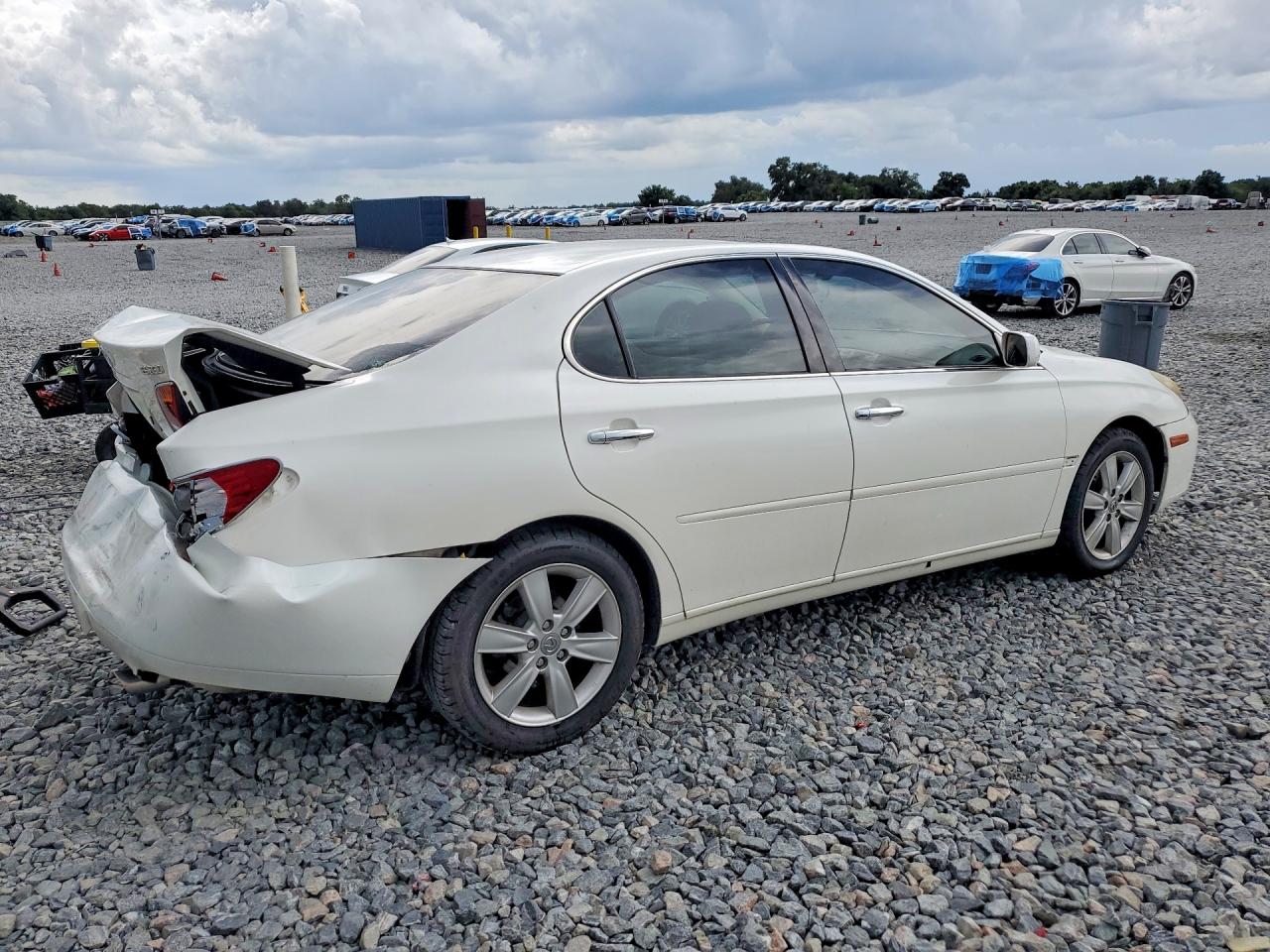 2006 Lexus Es 330 White vin: JTHBA30G065143786
