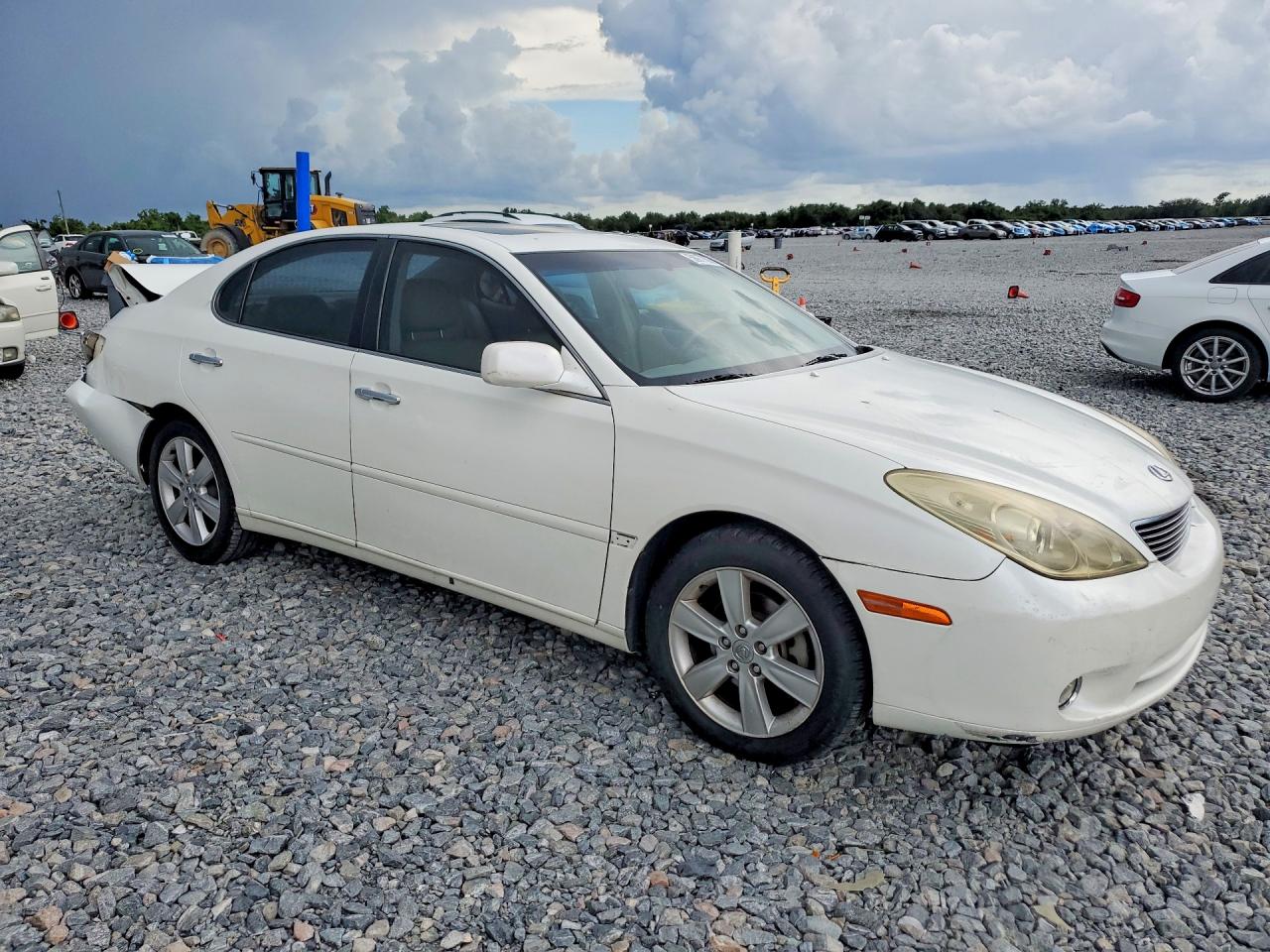 2006 Lexus Es 330 White vin: JTHBA30G065143786