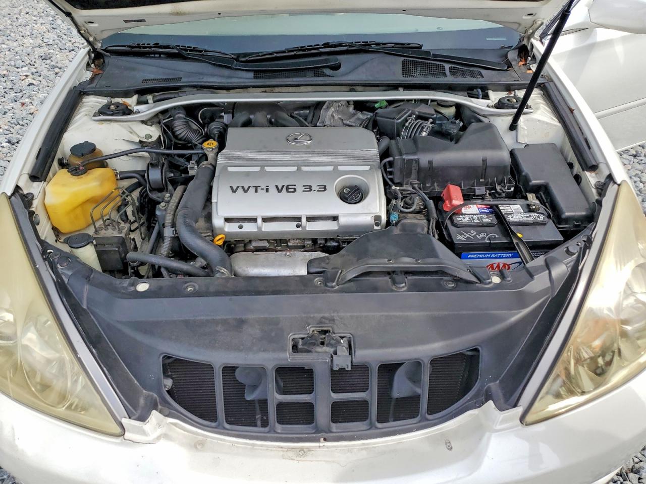 2006 Lexus Es 330 White vin: JTHBA30G065143786