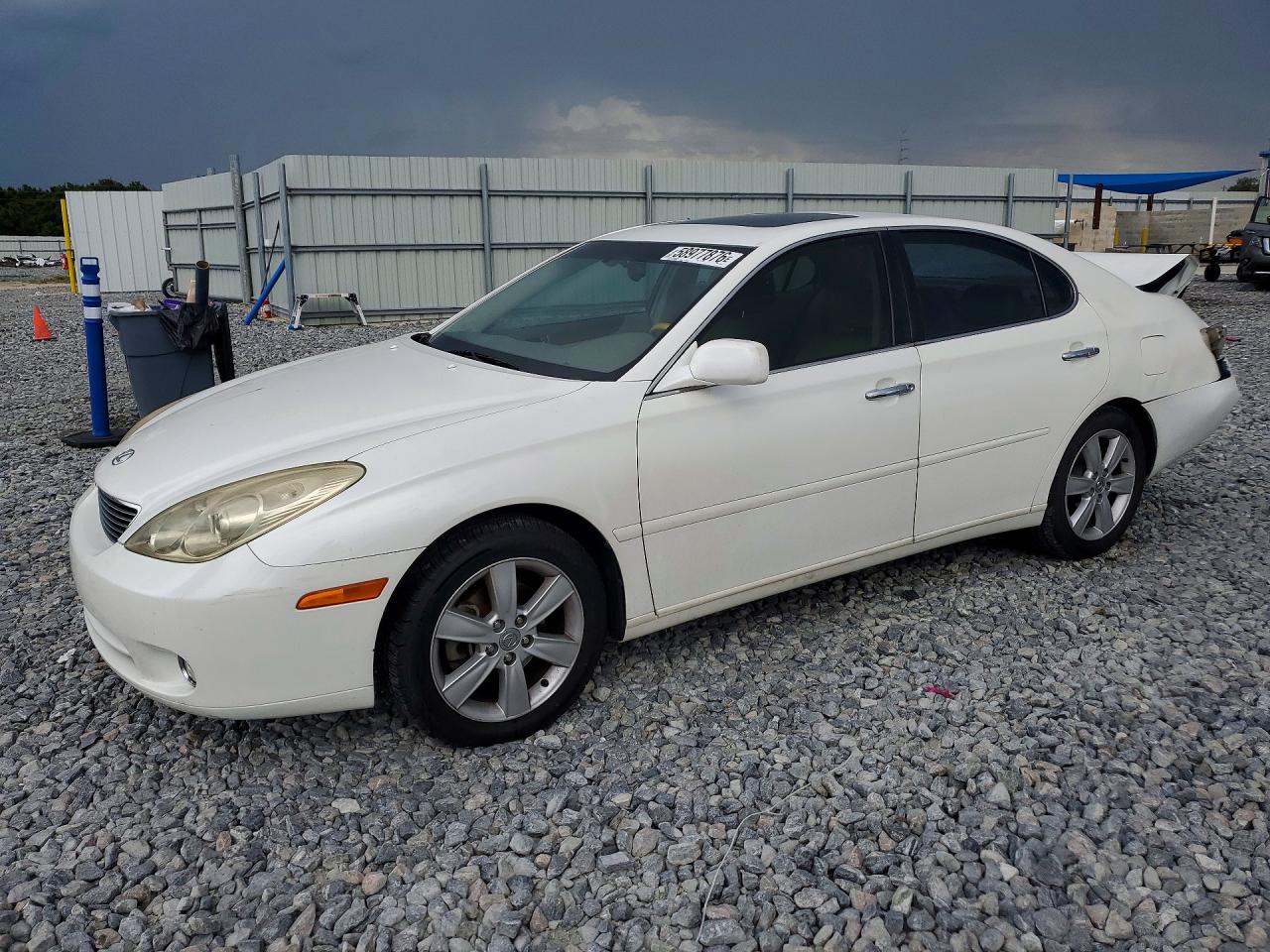 2006 Lexus Es 330 White vin: JTHBA30G065143786