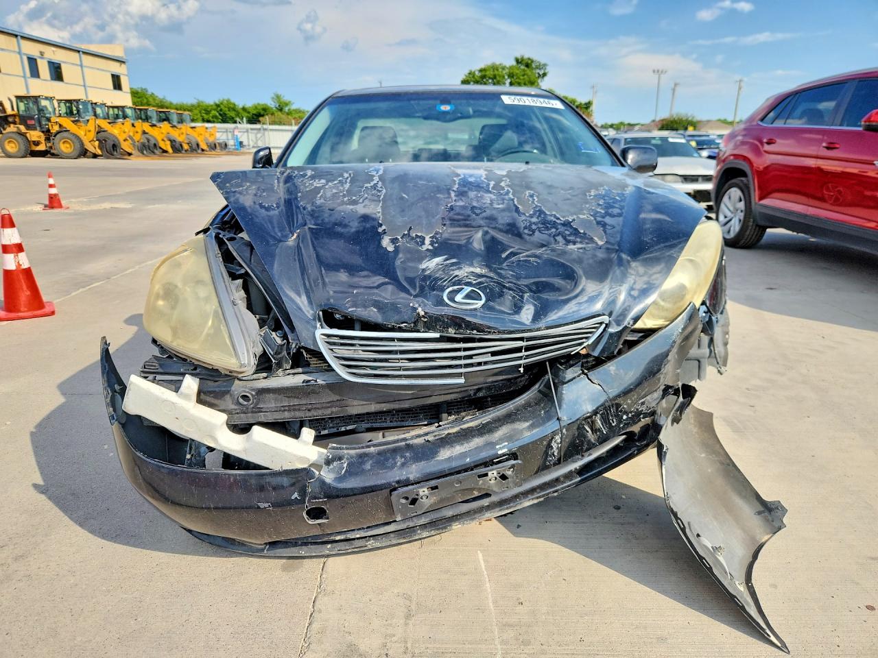 2006 Lexus Es 330 Black vin: JTHBA30G065162371
