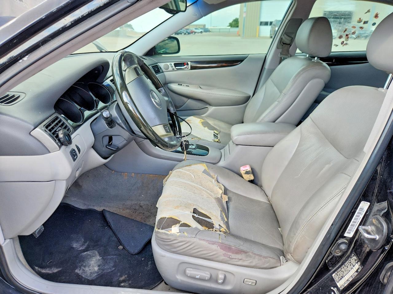 2006 Lexus Es 330 Black vin: JTHBA30G065162371