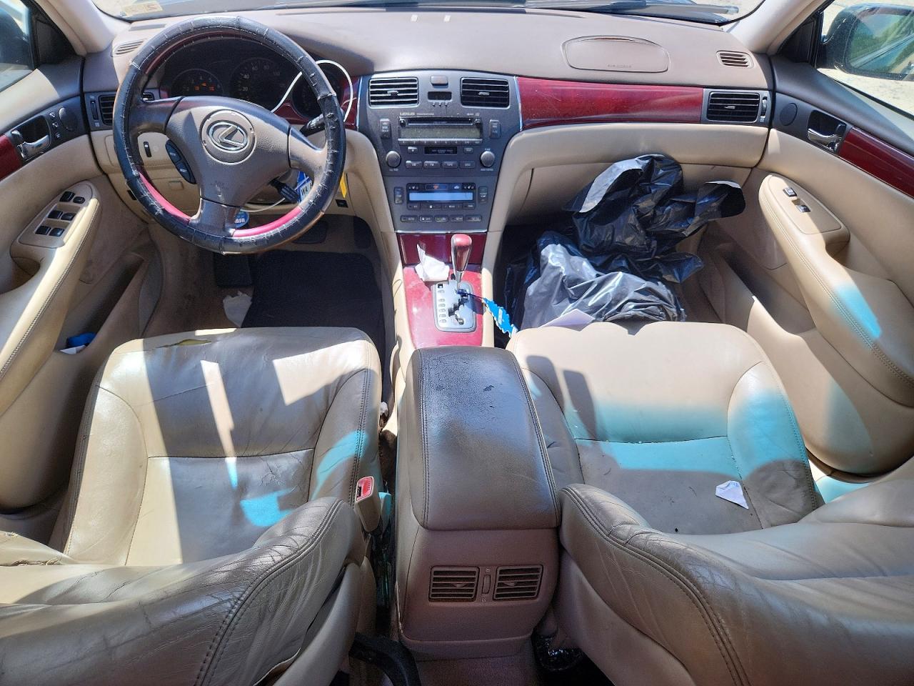 2004 Lexus Es 330 Black vin: JTHBA30G145001508