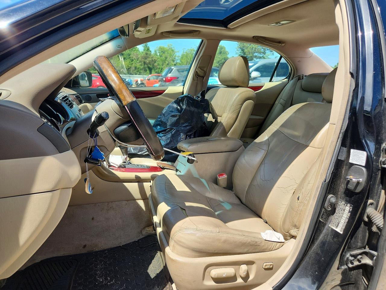 2004 Lexus Es 330 Black vin: JTHBA30G145001508