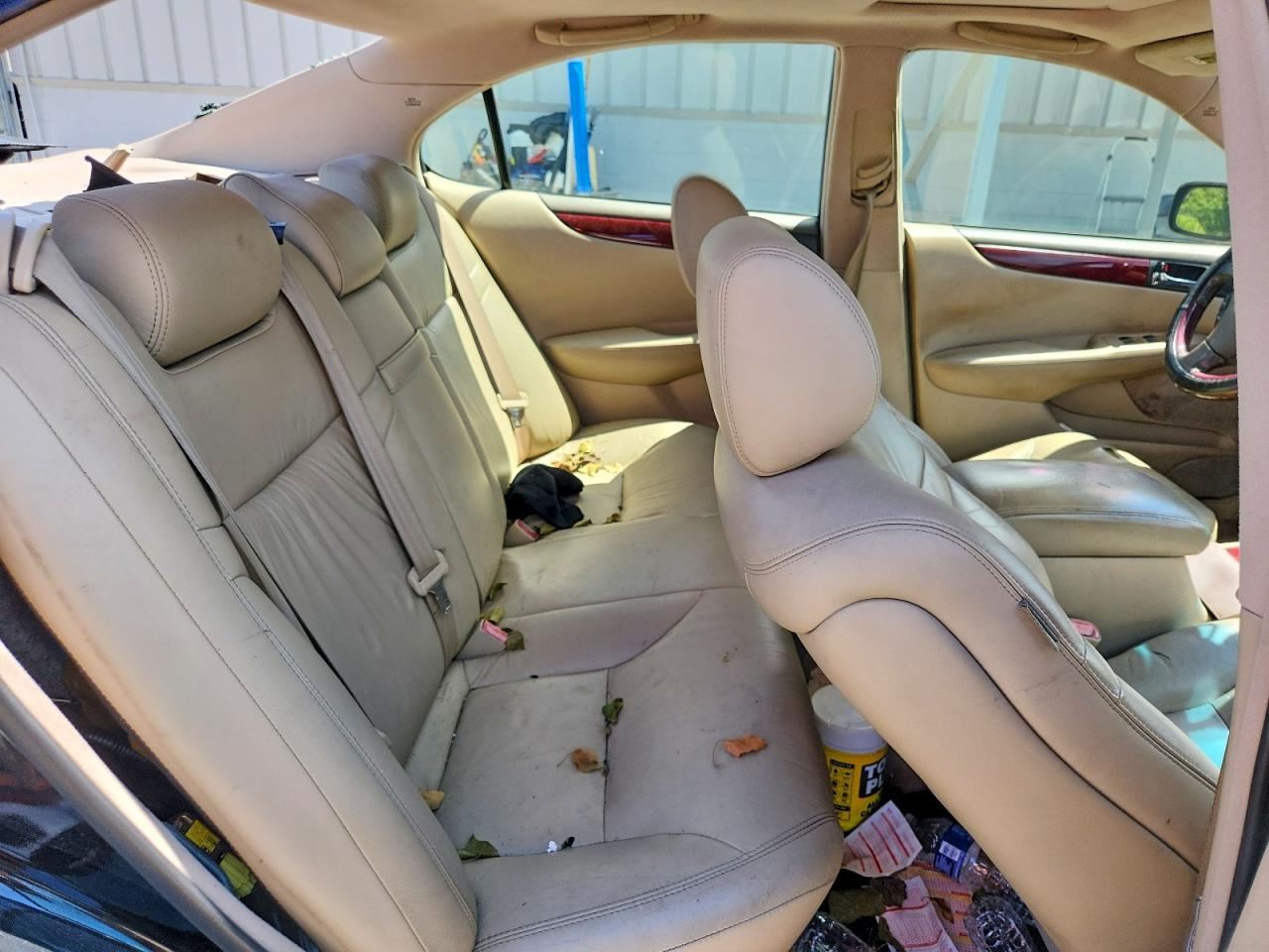 2004 Lexus Es 330 Black vin: JTHBA30G145001508