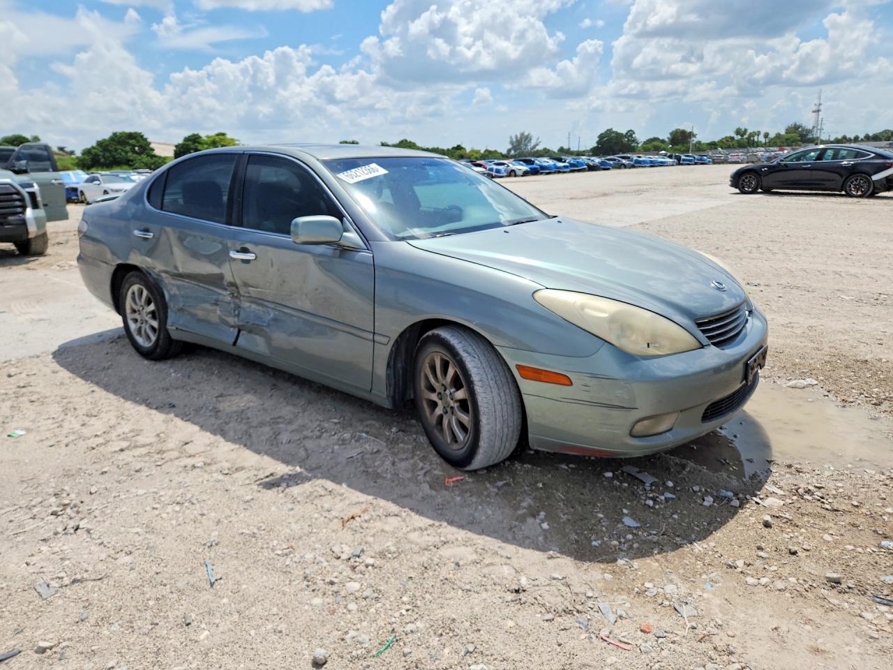 2004 Lexus Es 330 Silver vin: JTHBA30G145002206
