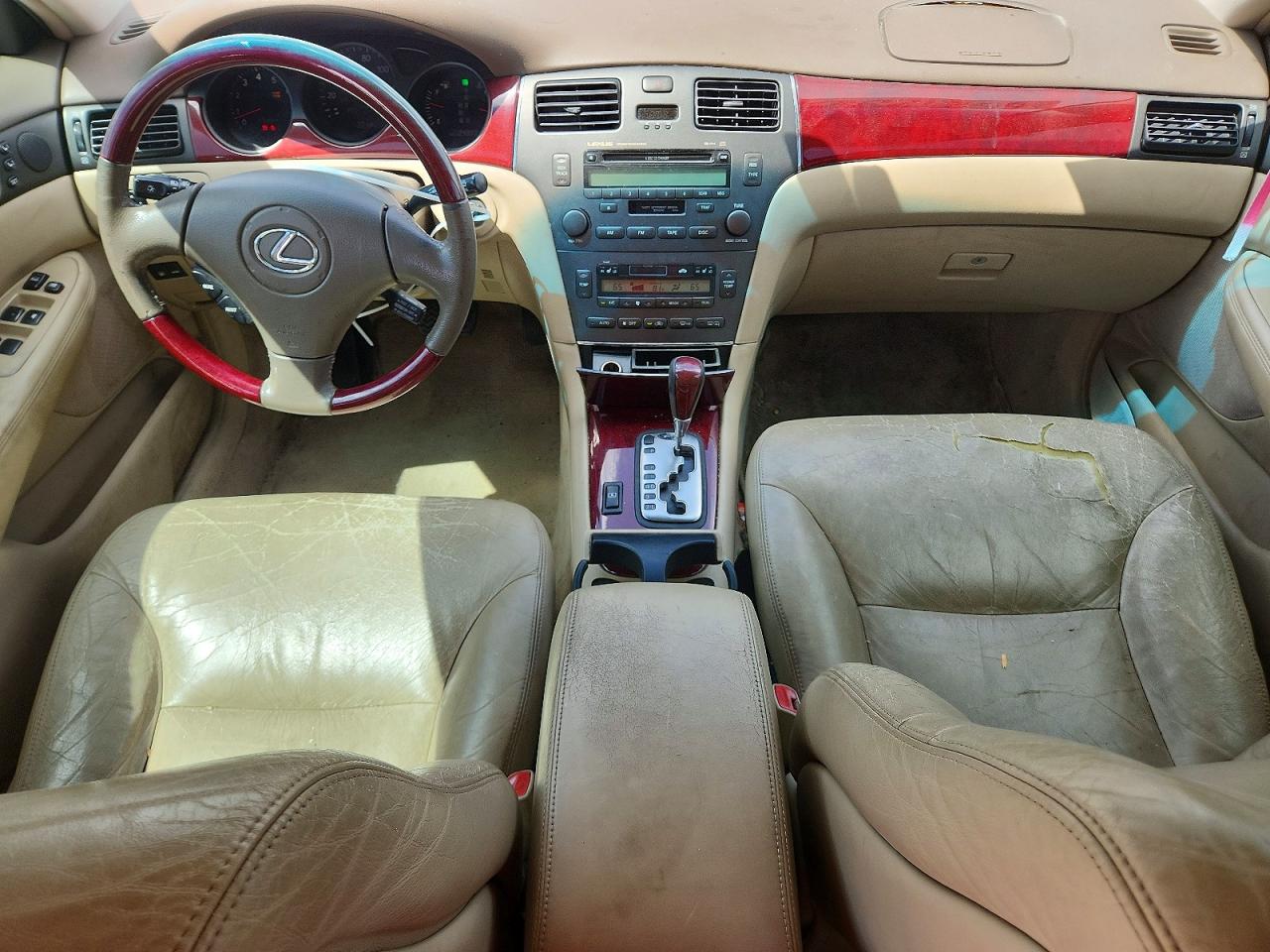 2004 Lexus Es 330 Silver vin: JTHBA30G145002206