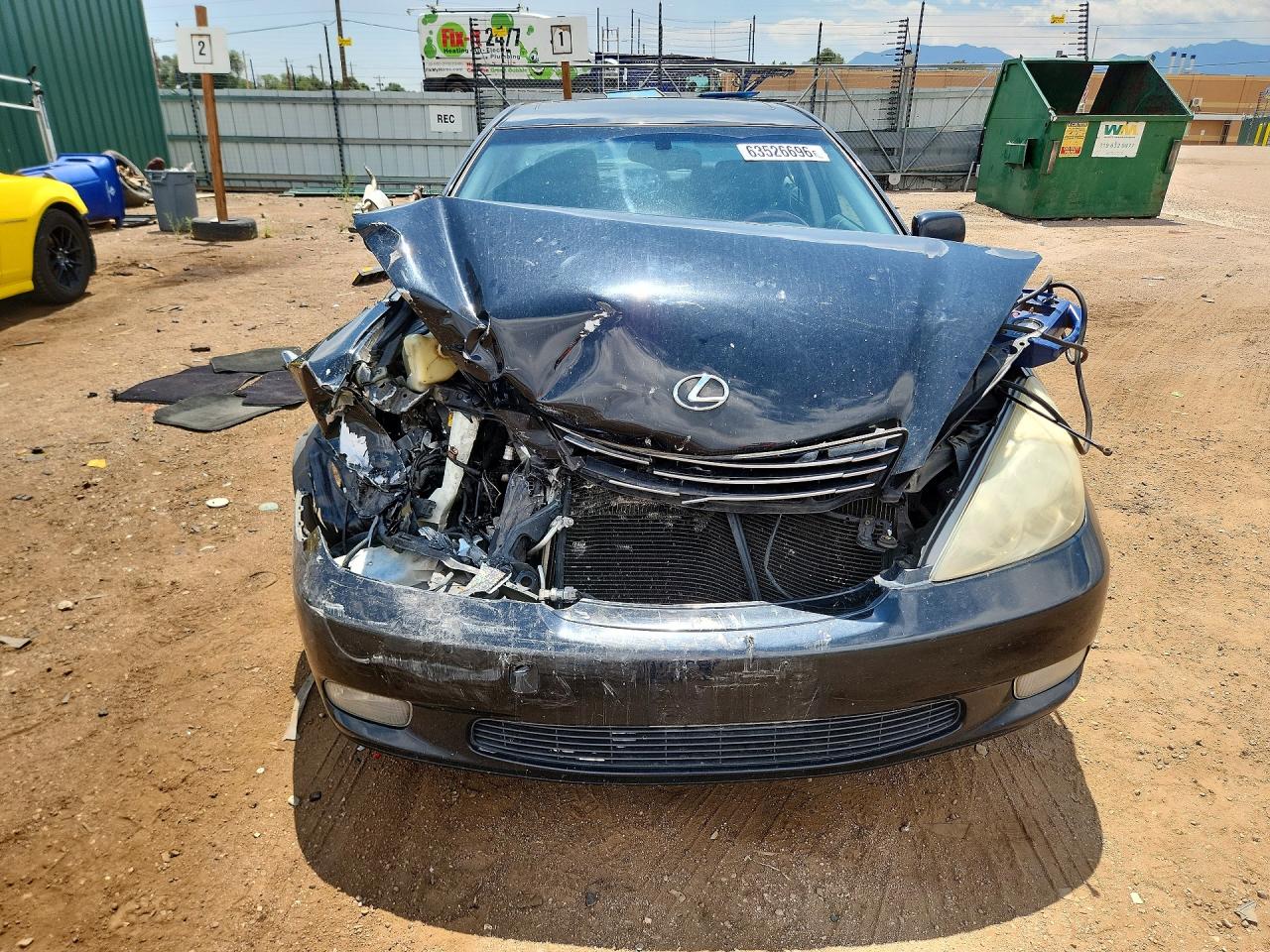 2004 Lexus Es 330 Black vin: JTHBA30G145005056