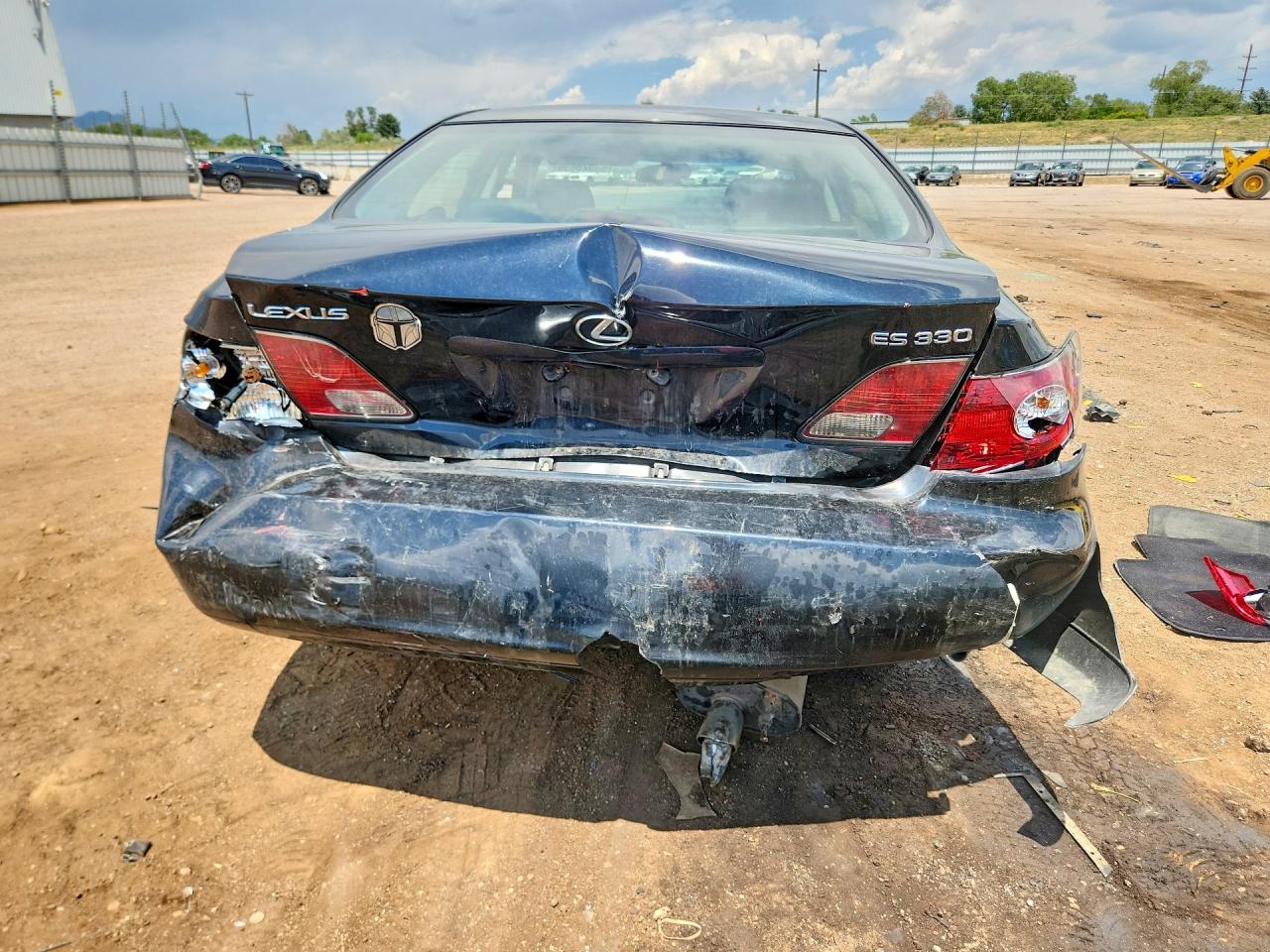 2004 Lexus Es 330 Black vin: JTHBA30G145005056