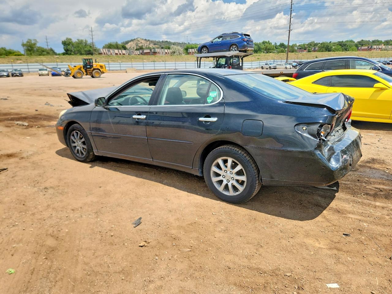 2004 Lexus Es 330 Black vin: JTHBA30G145005056
