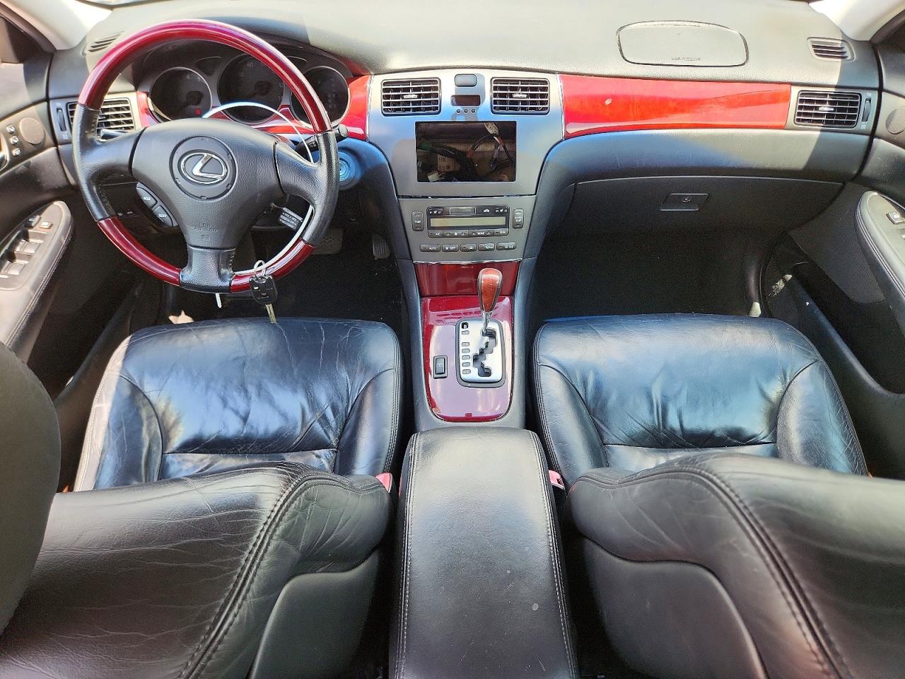 2004 Lexus Es 330 Black vin: JTHBA30G145005056