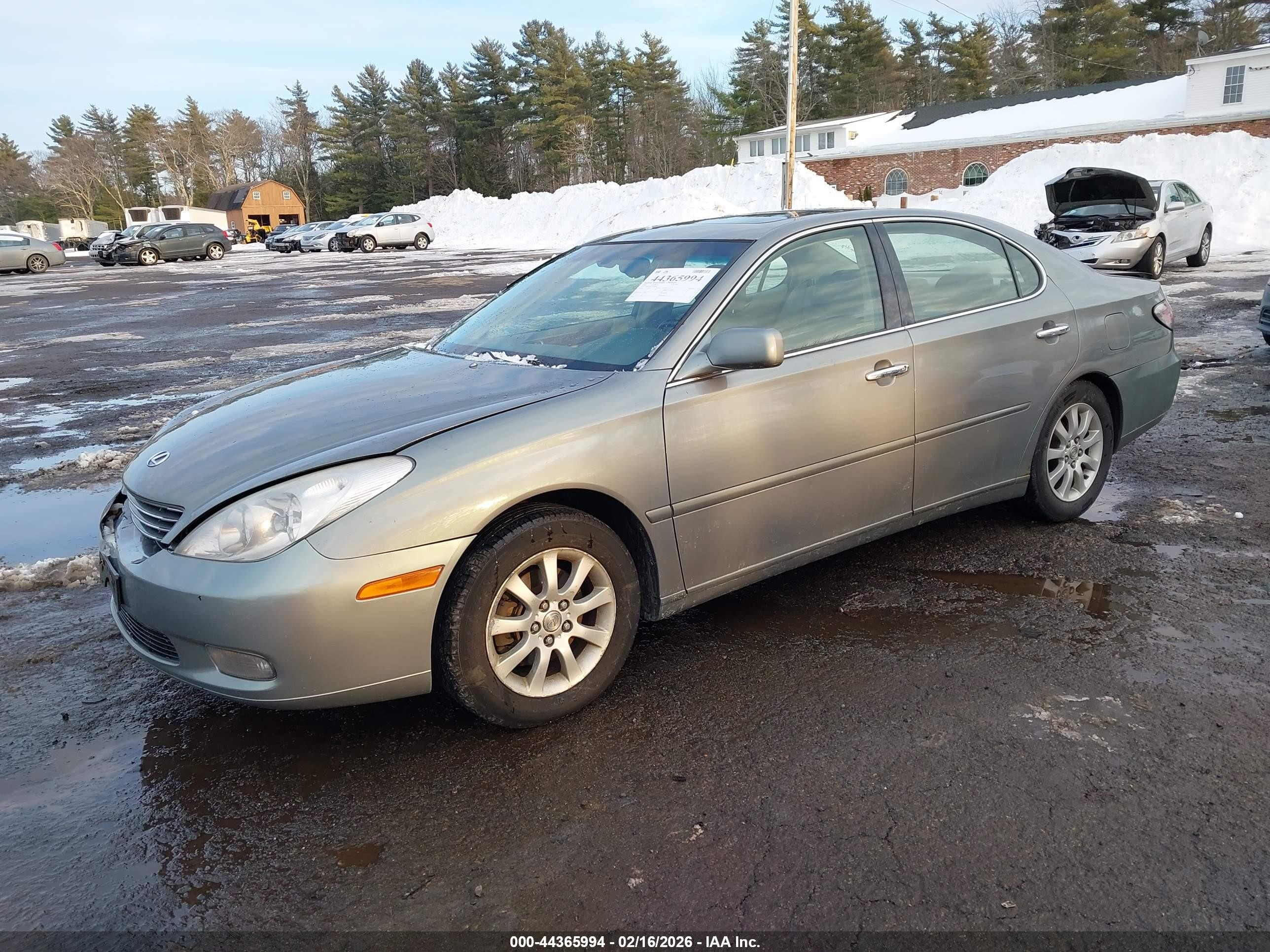 2004 Lexus Es 330   Green vin: JTHBA30G145010063