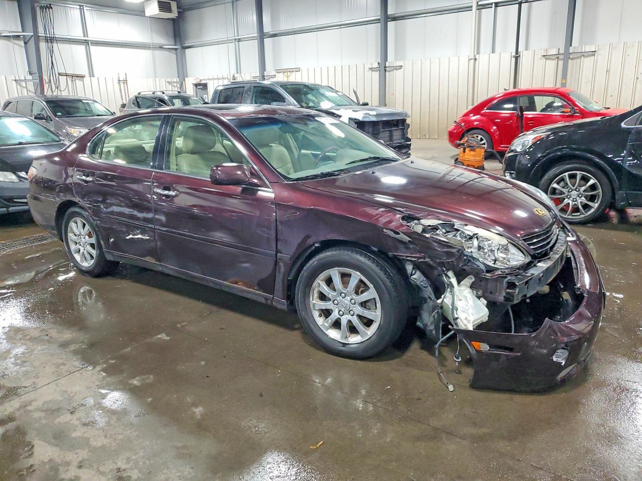2004 Lexus Es 330 Burgundy vin: JTHBA30G145021614