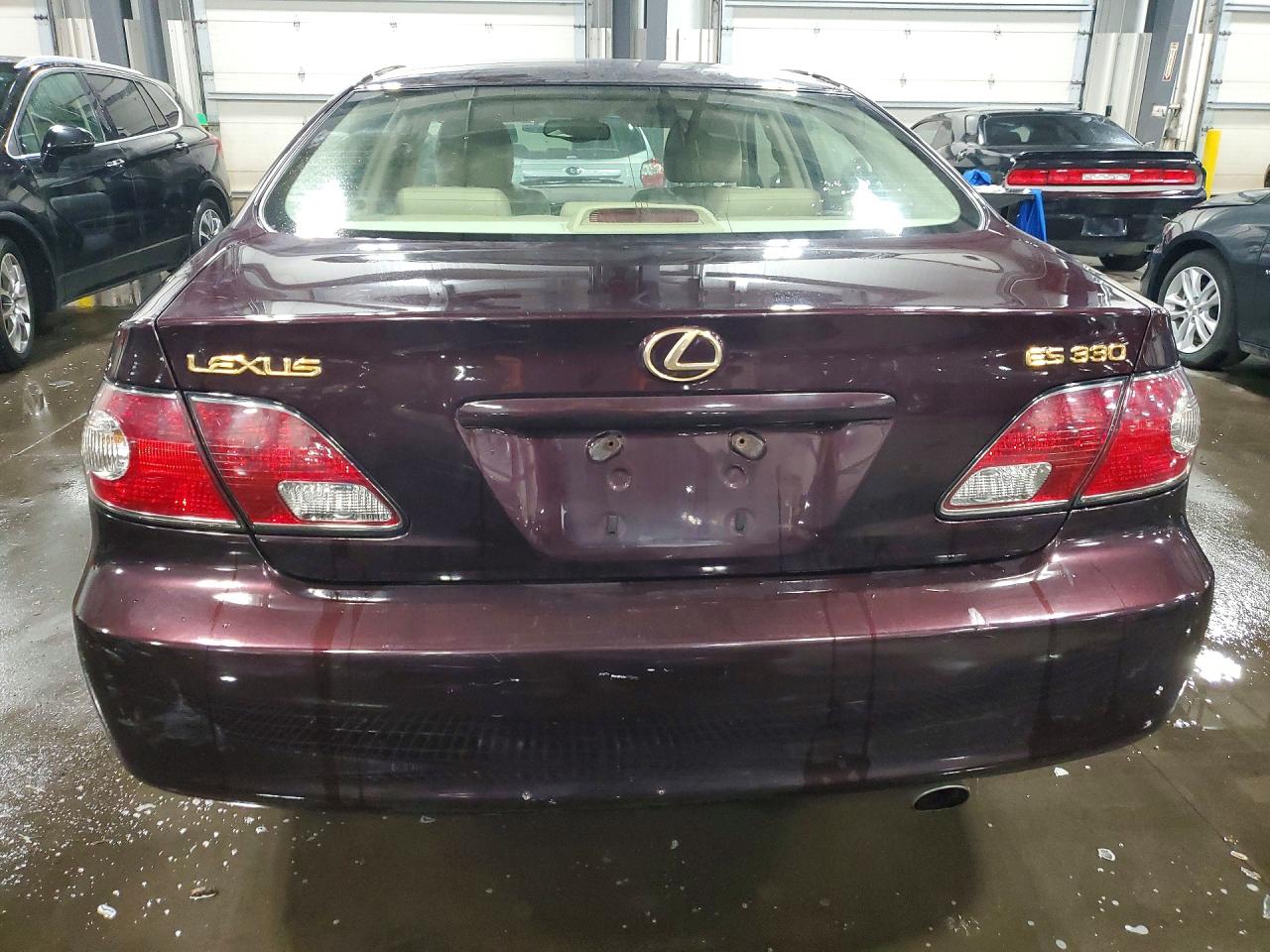 2004 Lexus Es 330 Burgundy vin: JTHBA30G145021614