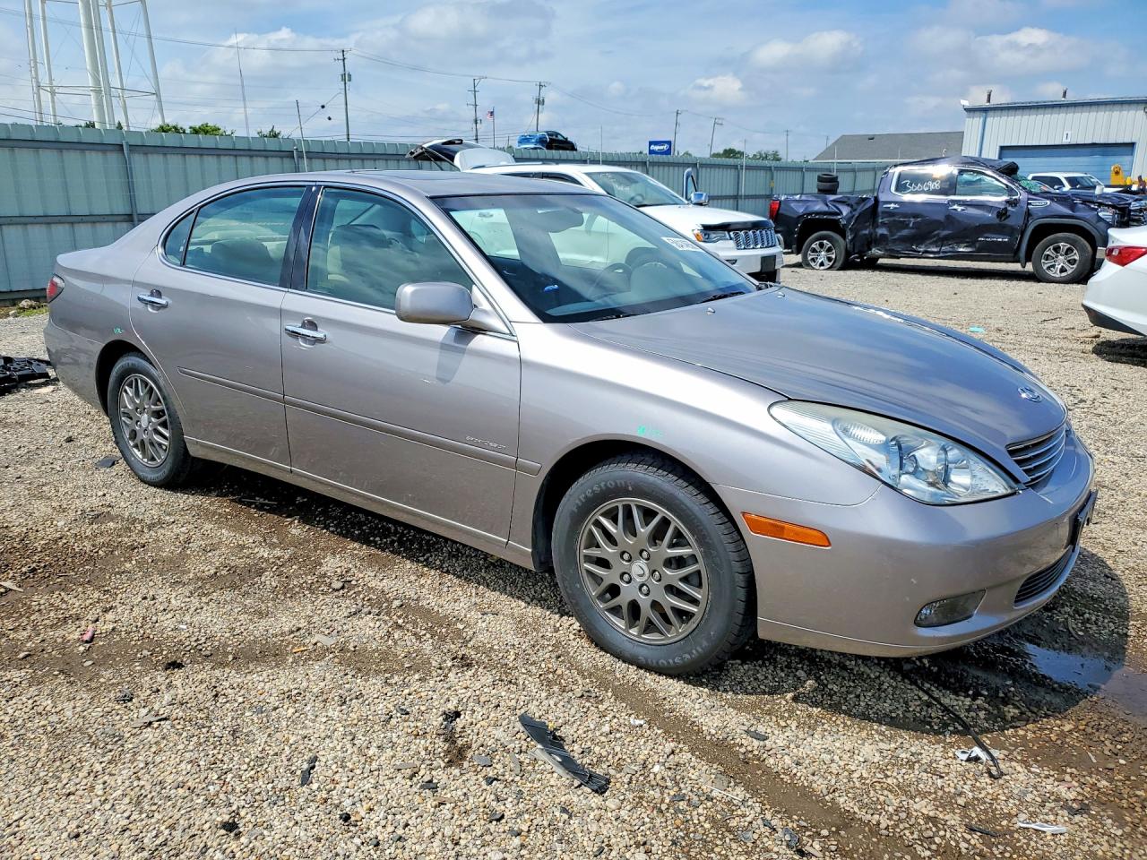 2004 Lexus Es 330 Gray vin: JTHBA30G145031432