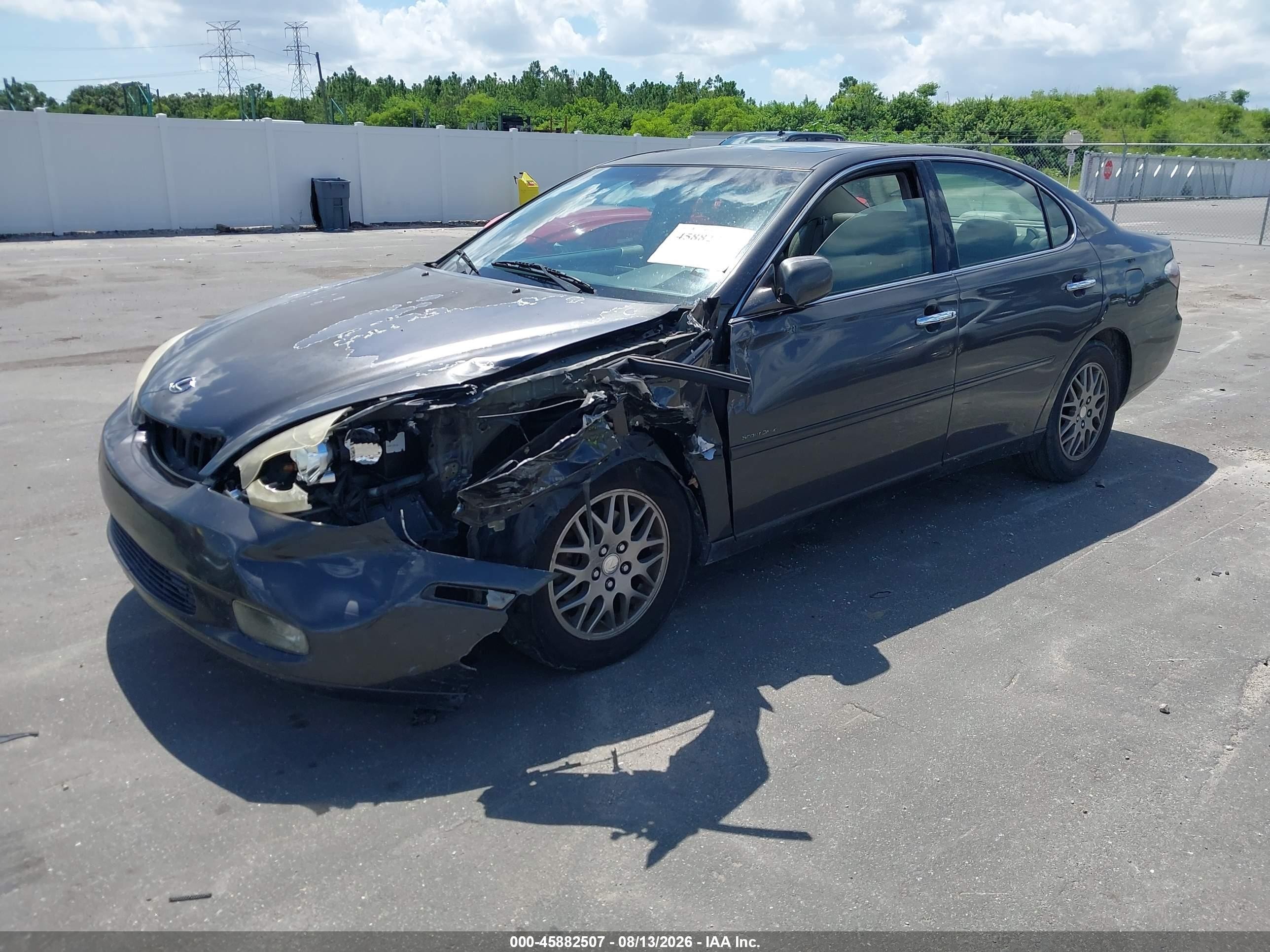 2004 Lexus Es 330   Gray vin: JTHBA30G145031964