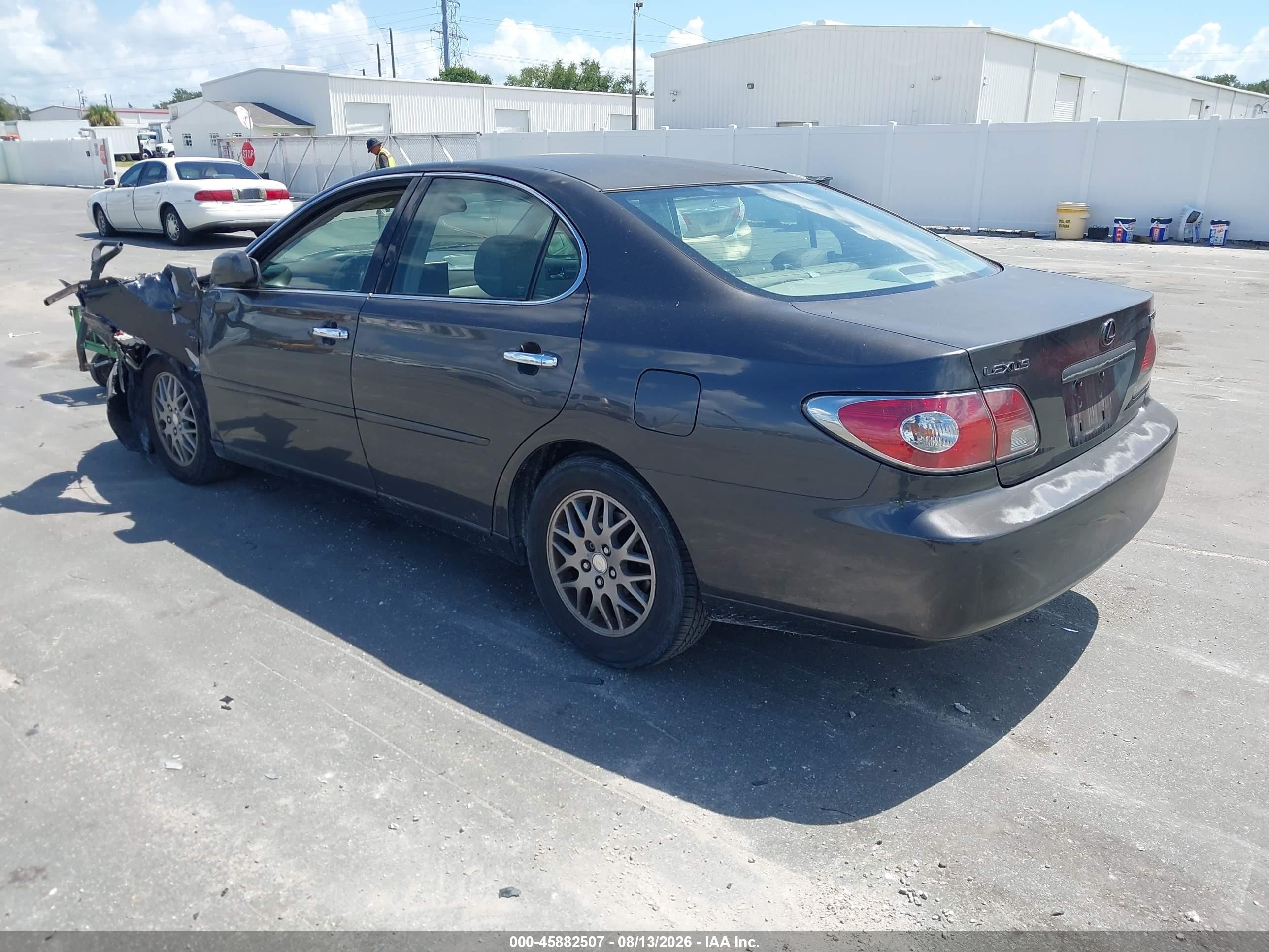 2004 Lexus Es 330   Gray vin: JTHBA30G145031964