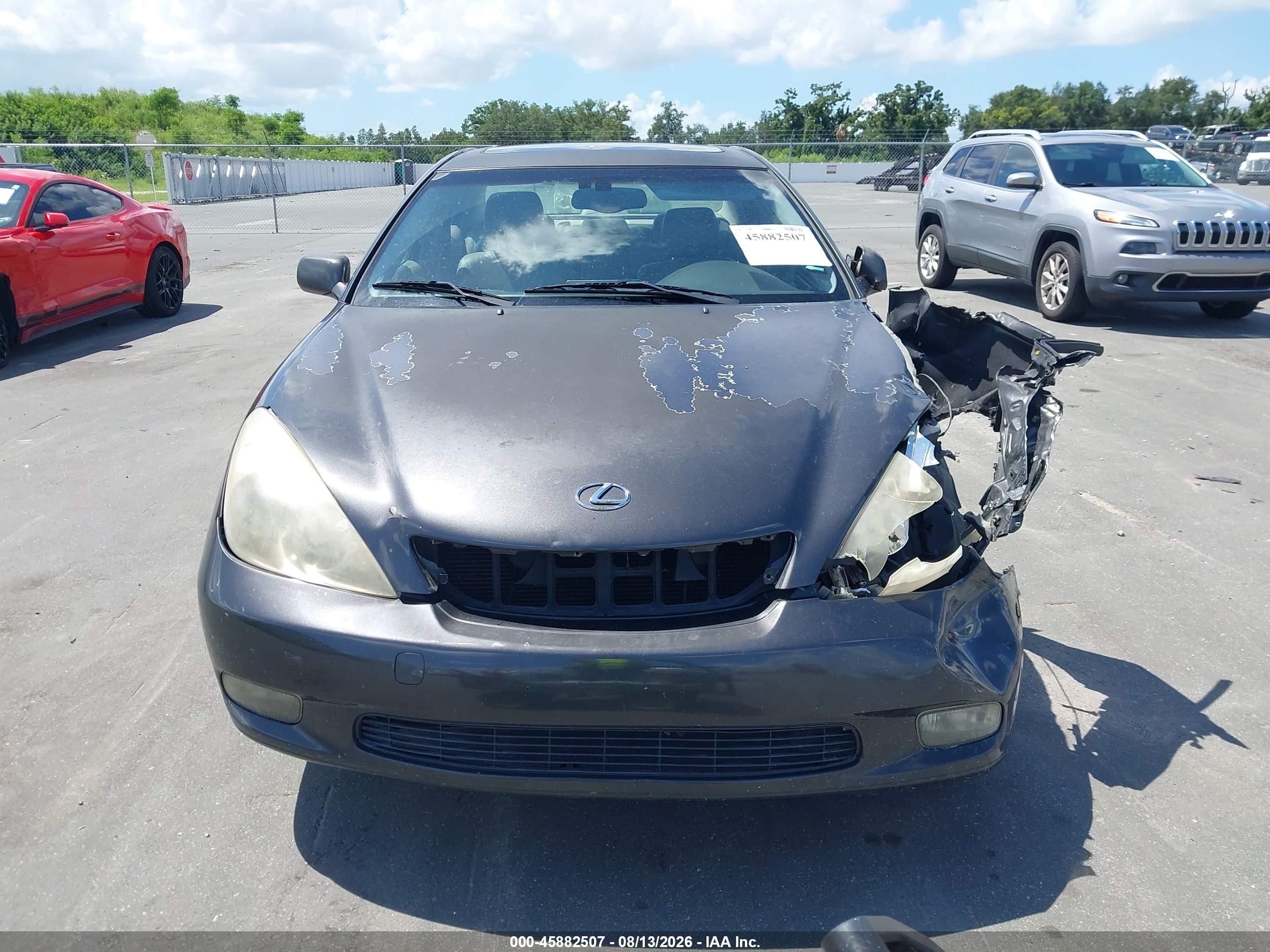 2004 Lexus Es 330   Gray vin: JTHBA30G145031964