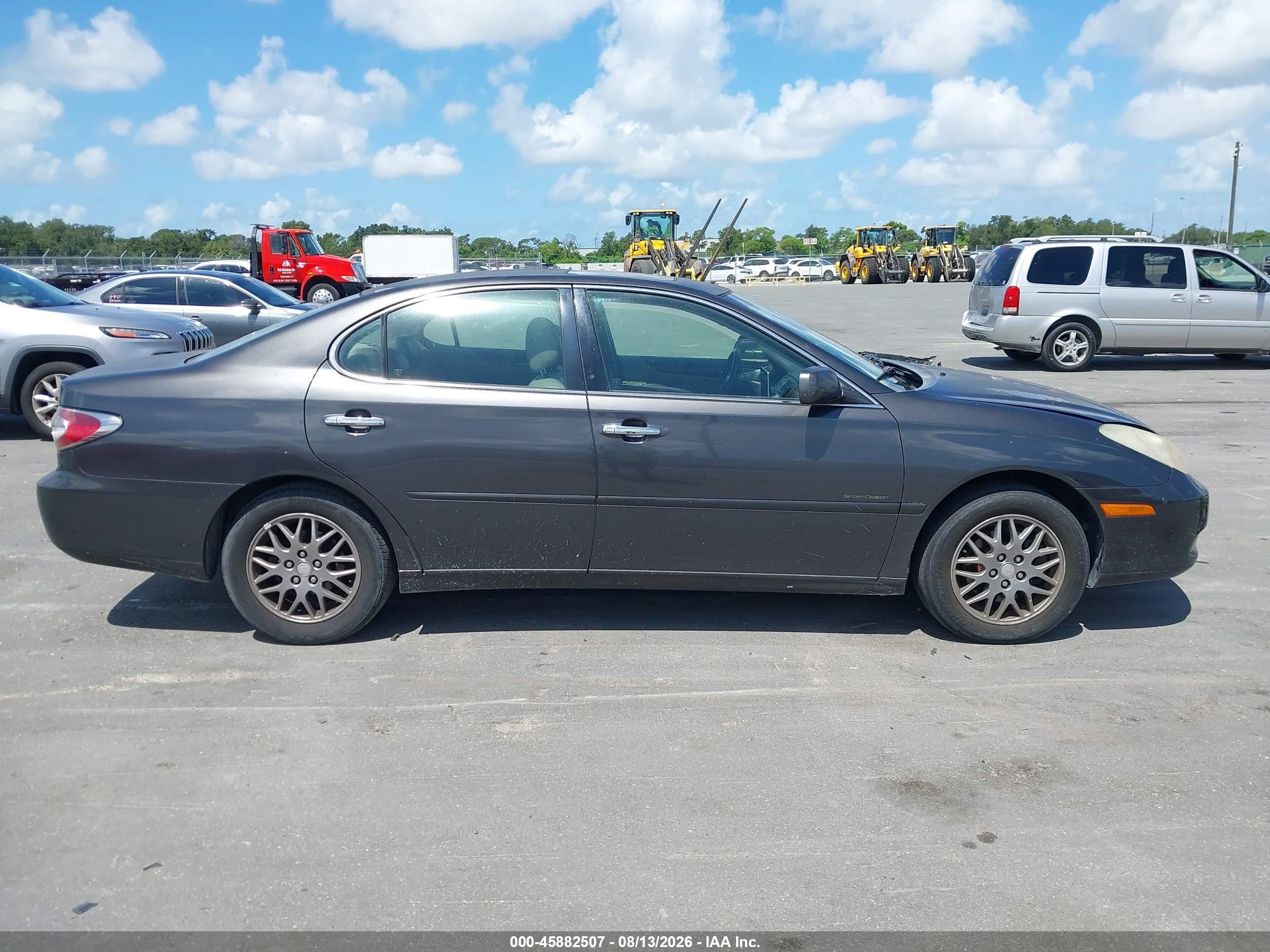 2004 Lexus Es 330   Gray vin: JTHBA30G145031964