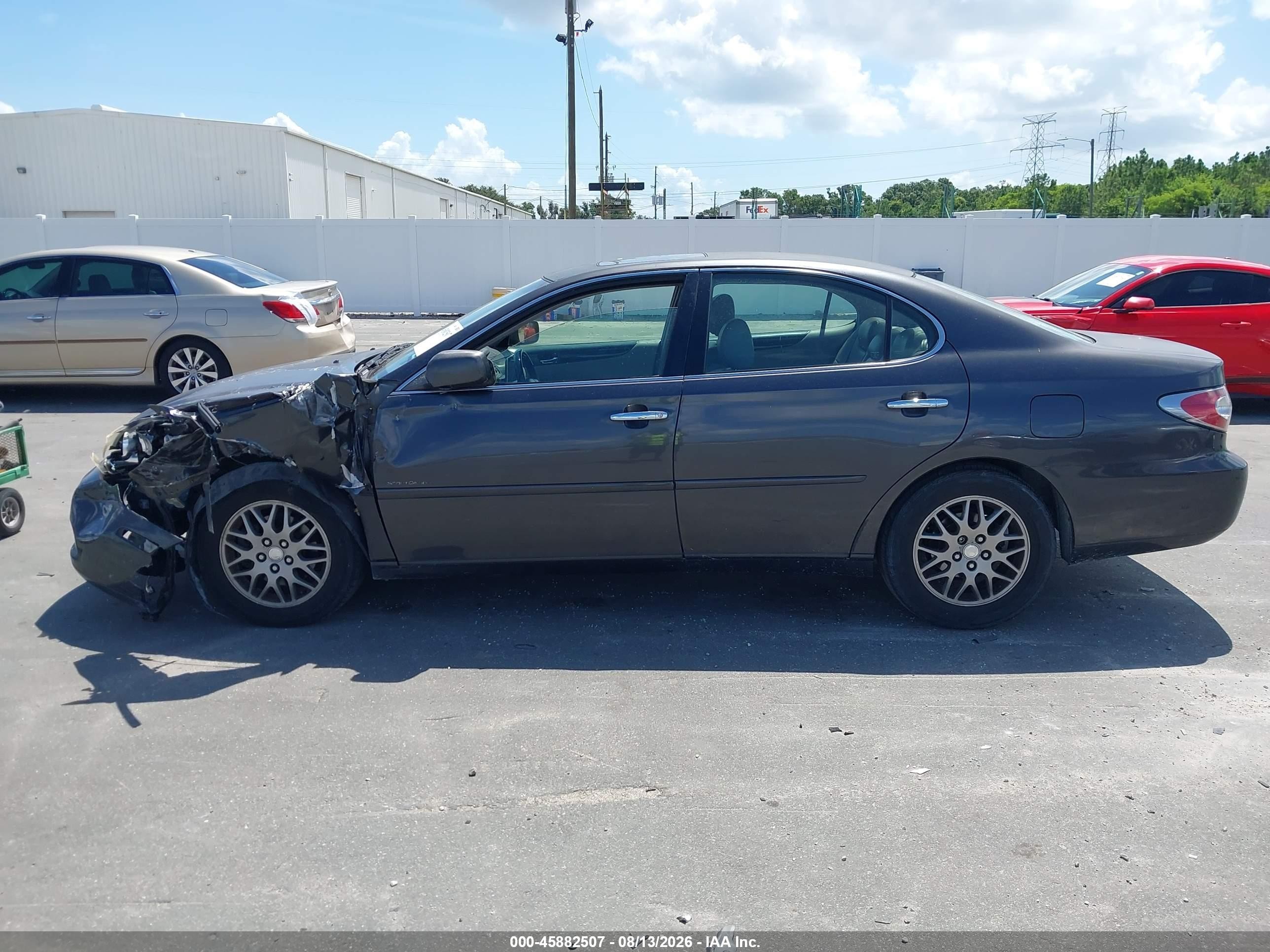 2004 Lexus Es 330   Gray vin: JTHBA30G145031964