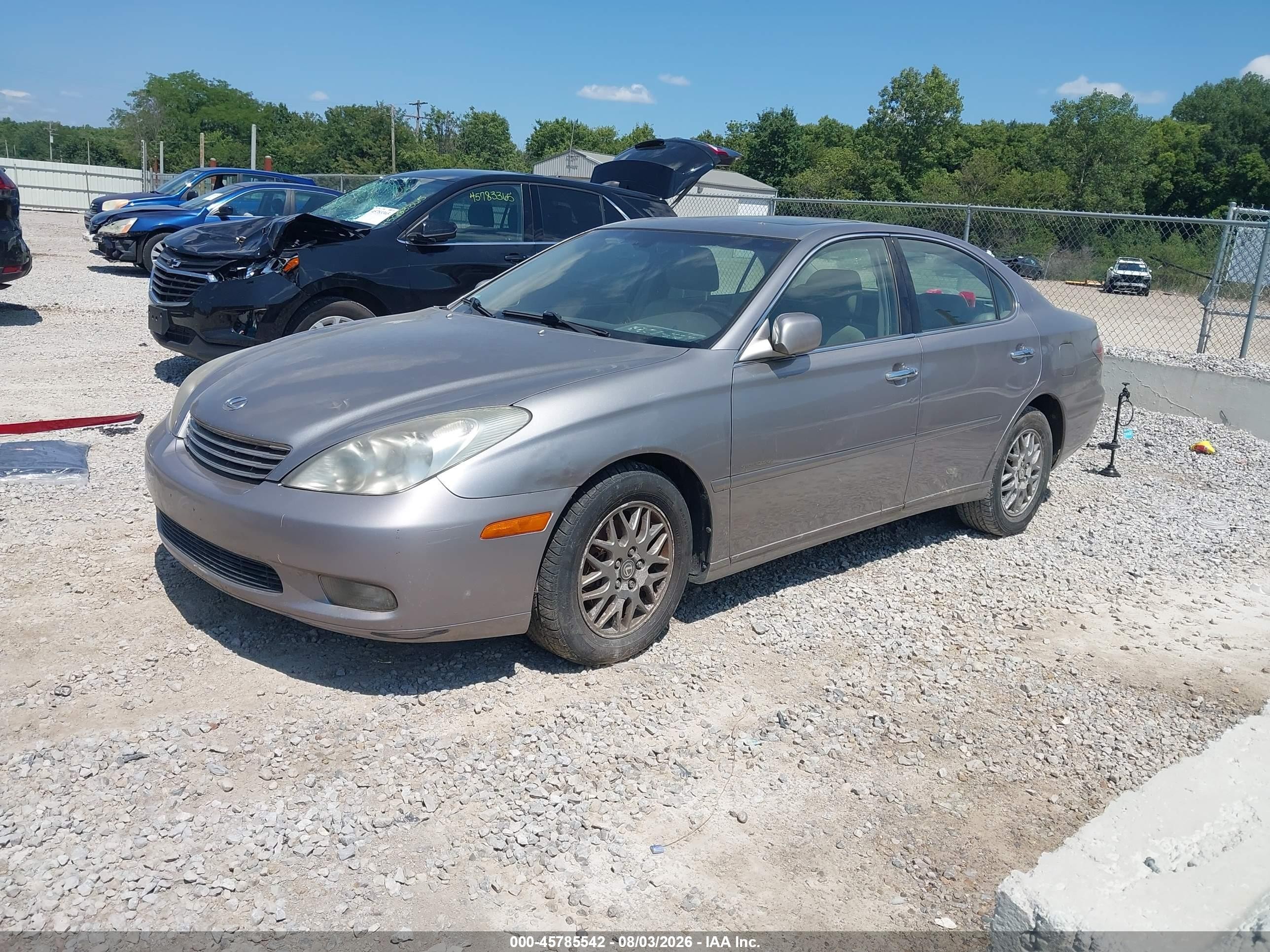 2004 Lexus Es 330   Silver vin: JTHBA30G145032709