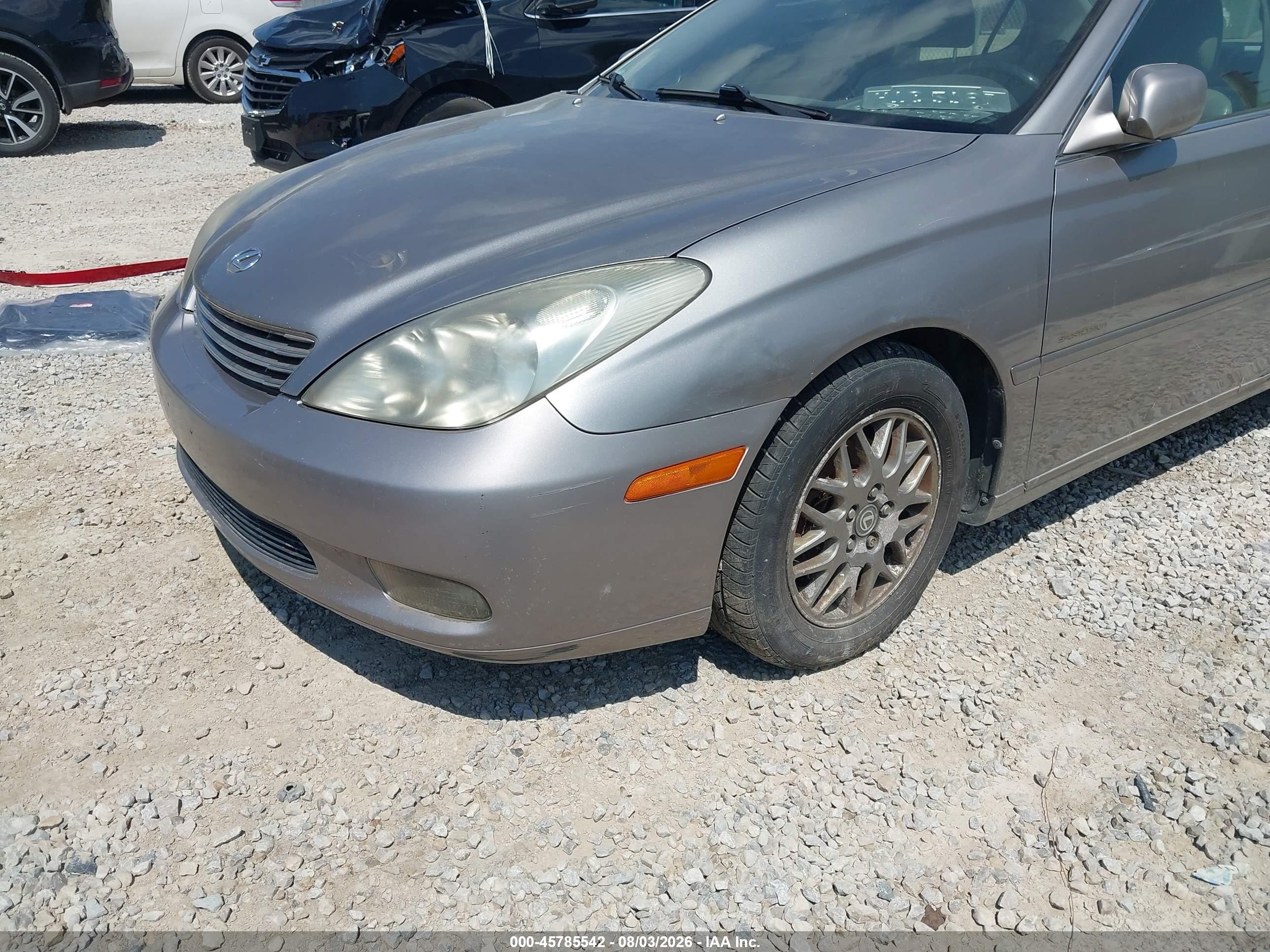 2004 Lexus Es 330   Silver vin: JTHBA30G145032709