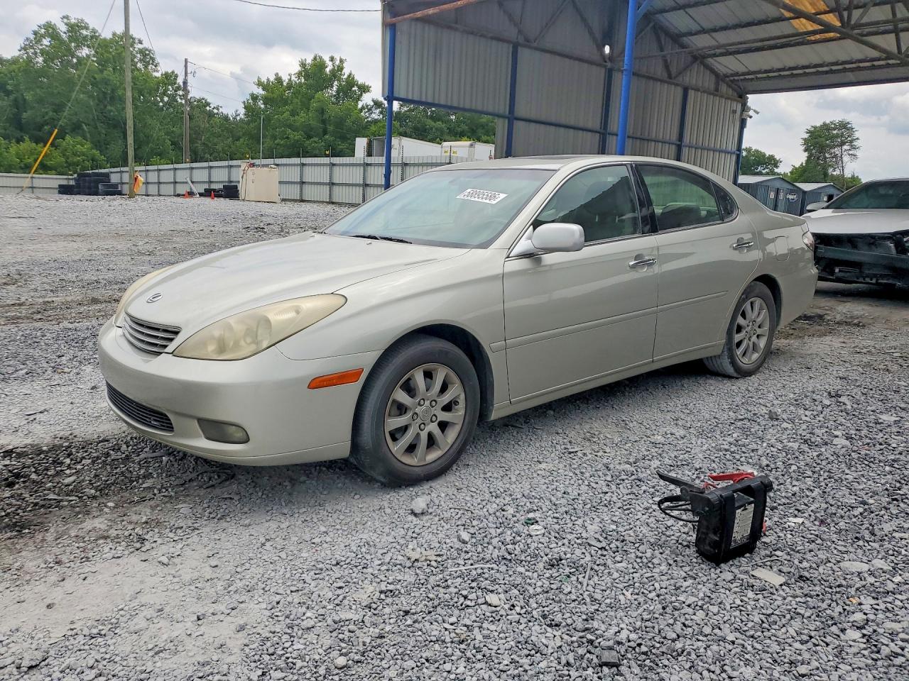 2004 Lexus Es 330 Silver vin: JTHBA30G145045203