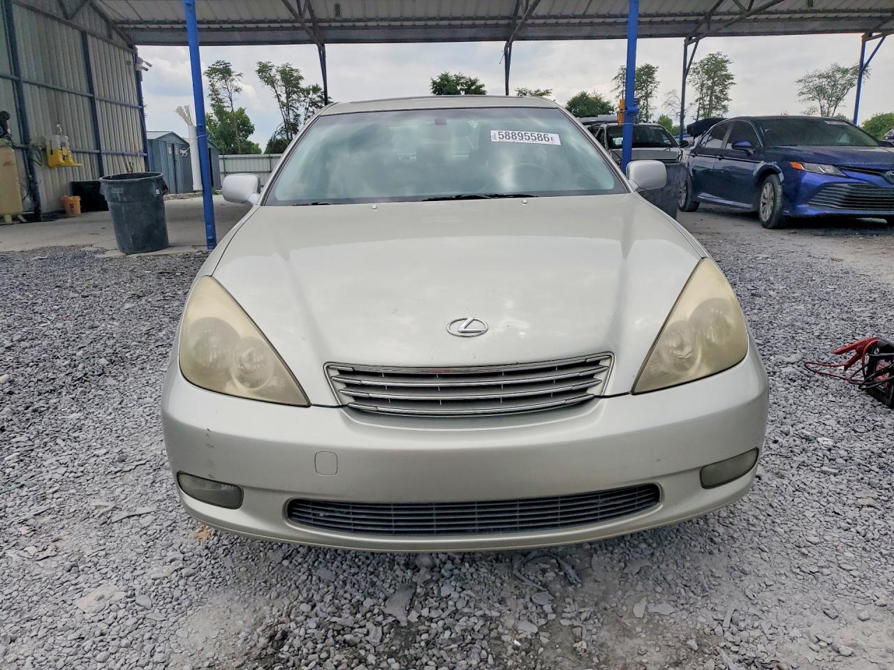 2004 Lexus Es 330 Silver vin: JTHBA30G145045203