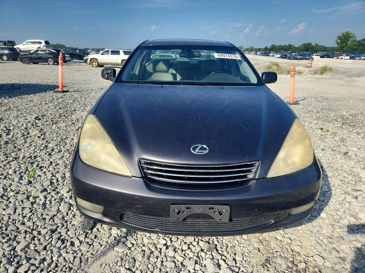 2004 Lexus Es 330 Gray vin: JTHBA30G145052409