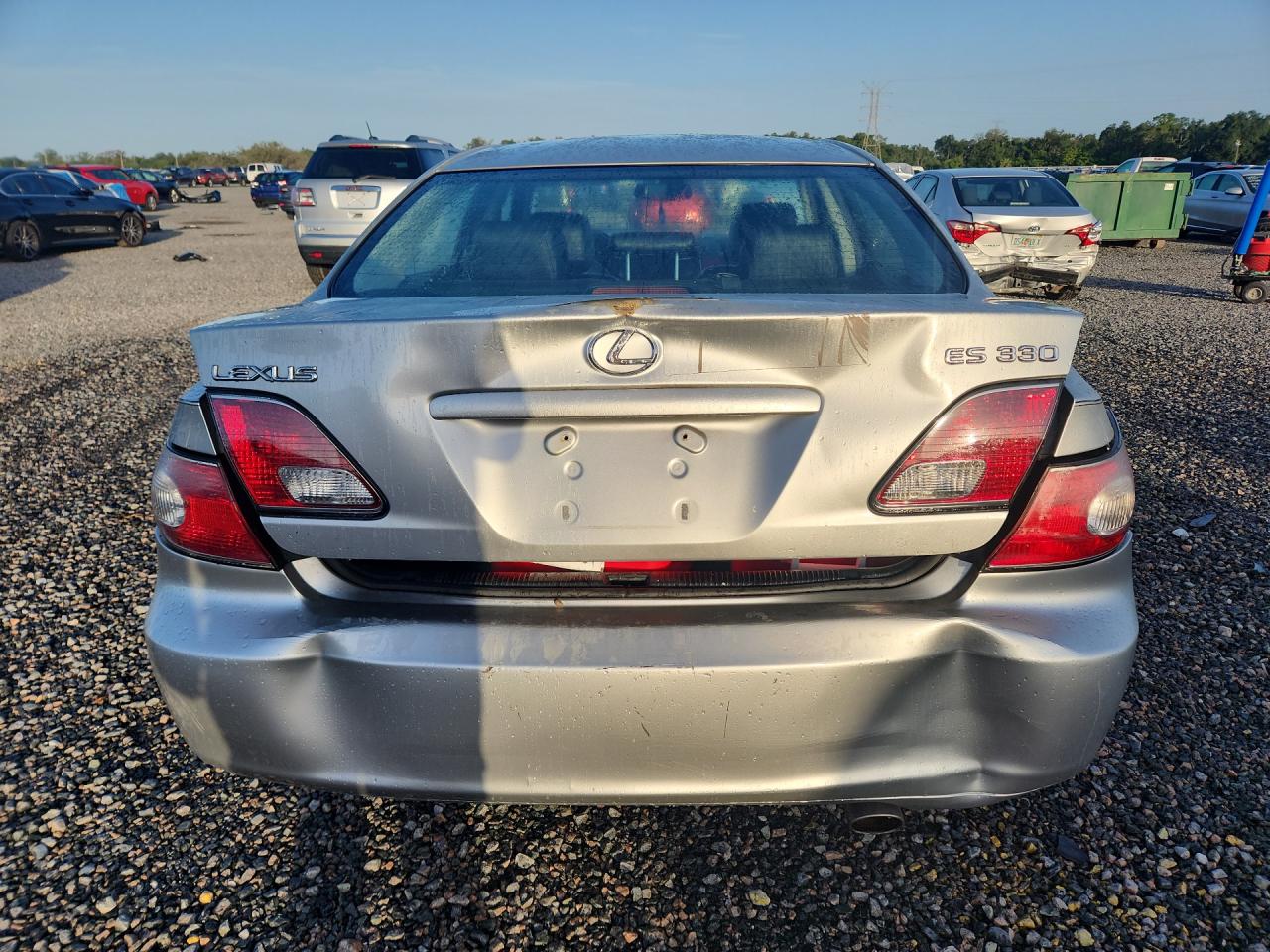2004 Lexus Es 330 Silver vin: JTHBA30G145054340