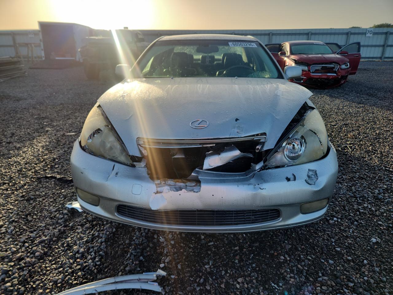 2004 Lexus Es 330 Silver vin: JTHBA30G145054340