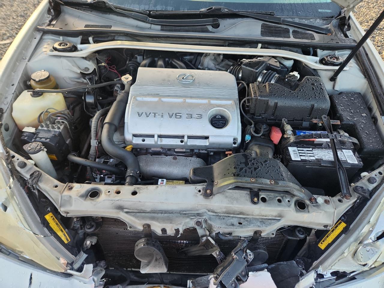 2004 Lexus Es 330 Silver vin: JTHBA30G145054340
