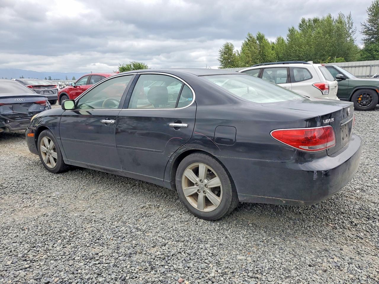 2005 Lexus Es 330 Black vin: JTHBA30G150024043