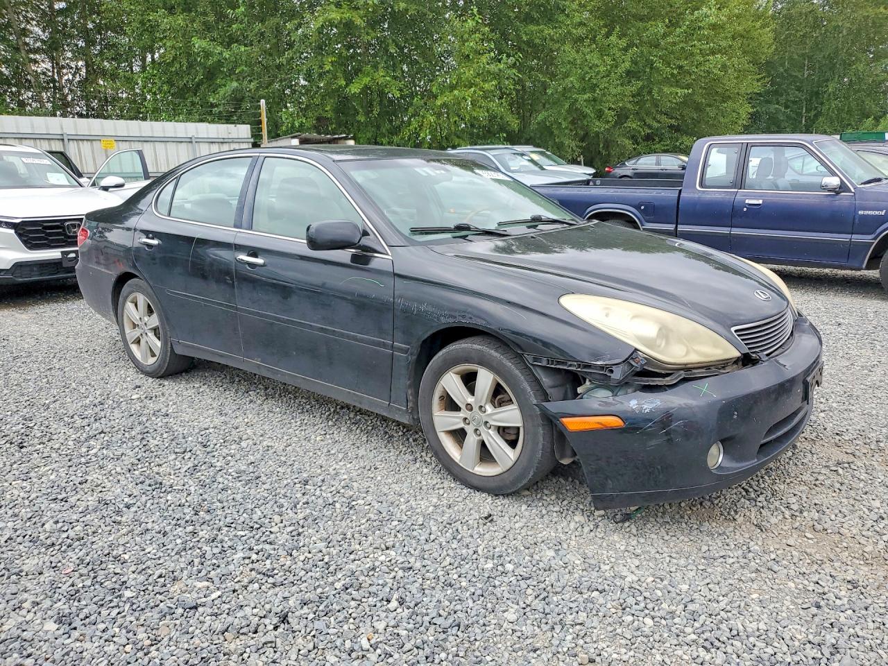 2005 Lexus Es 330 Black vin: JTHBA30G150024043