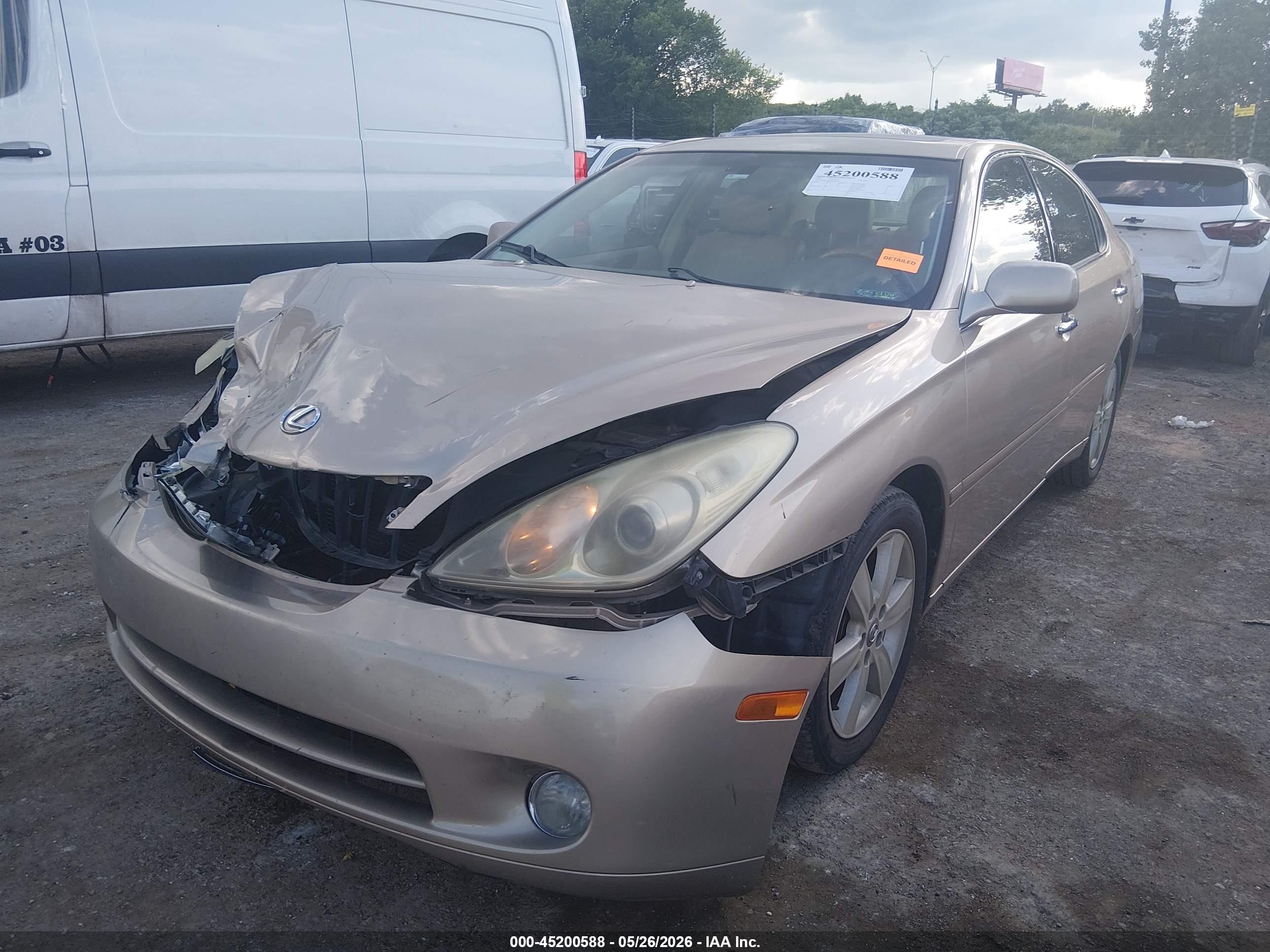 2005 Lexus Es 330   Beige vin: JTHBA30G155074234