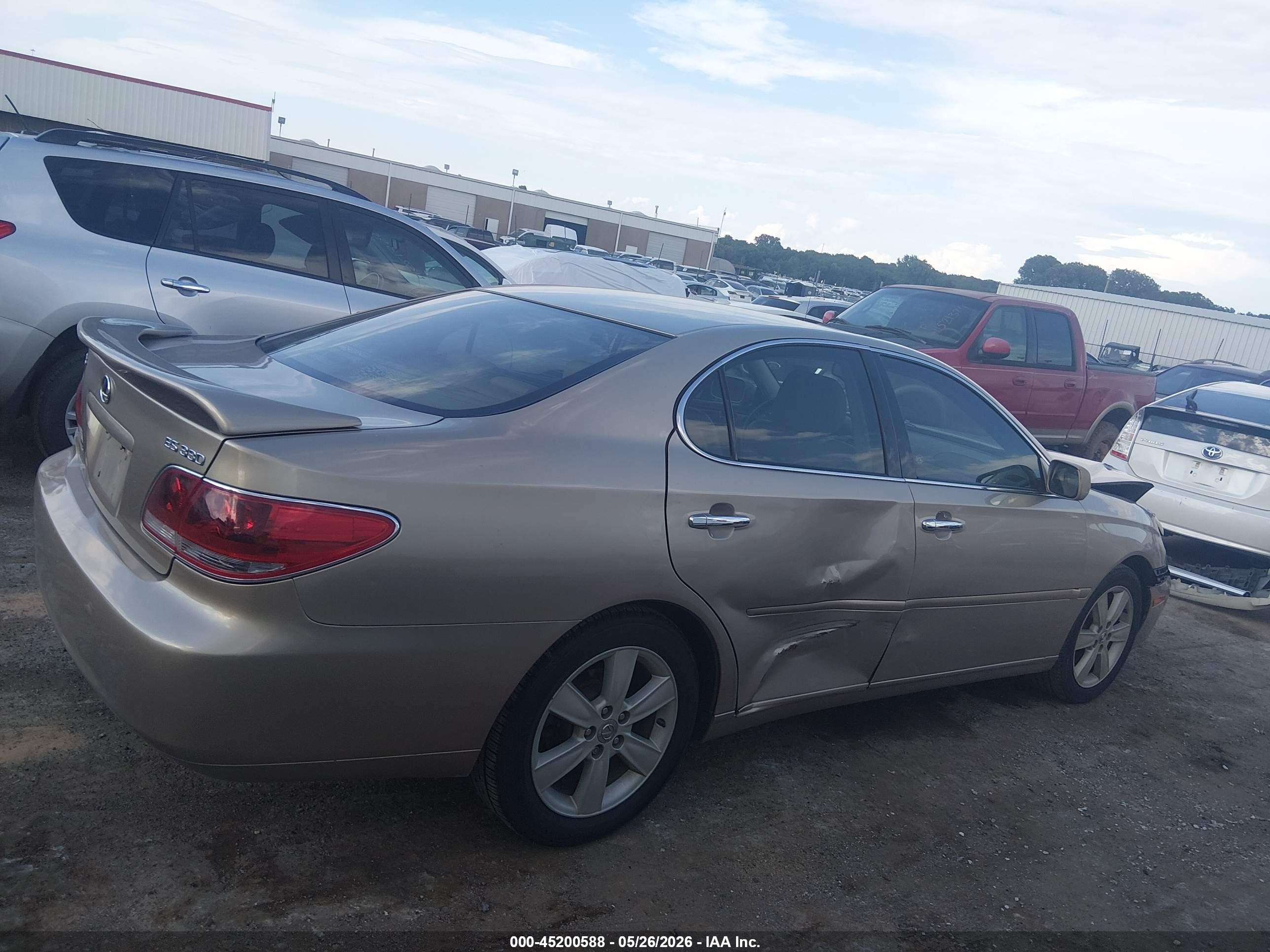 2005 Lexus Es 330   Beige vin: JTHBA30G155074234