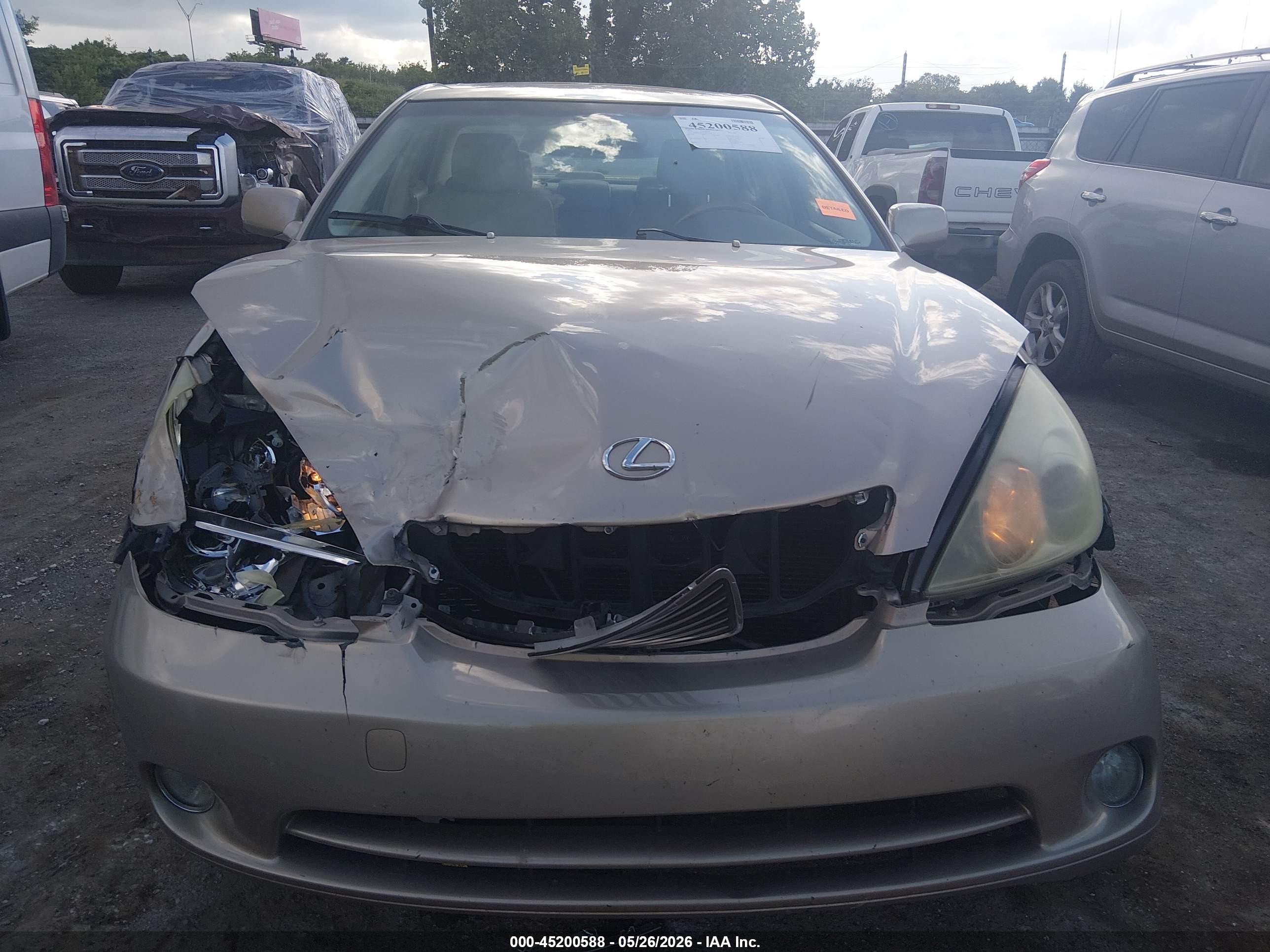 2005 Lexus Es 330   Beige vin: JTHBA30G155074234