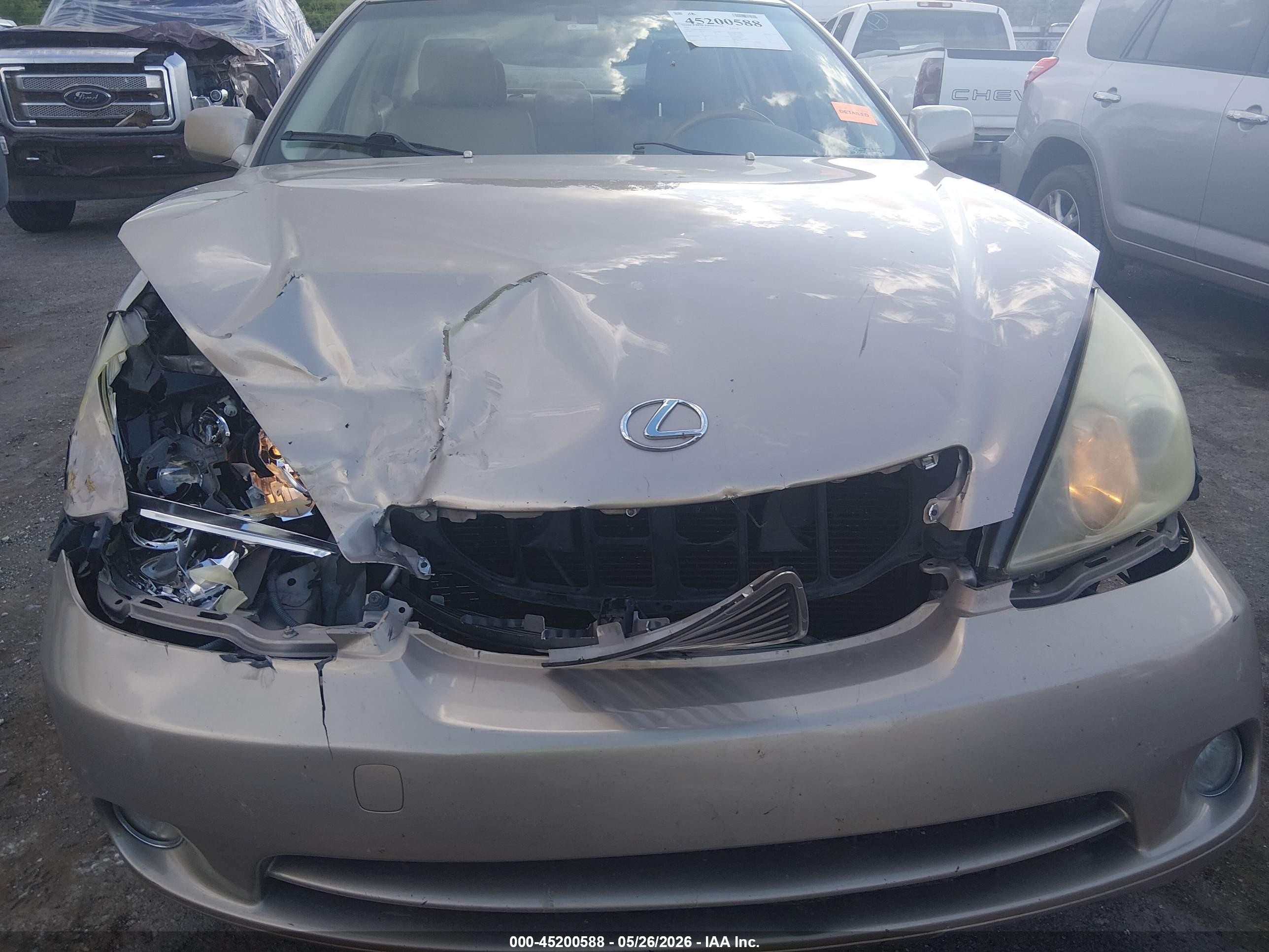 2005 Lexus Es 330   Beige vin: JTHBA30G155074234