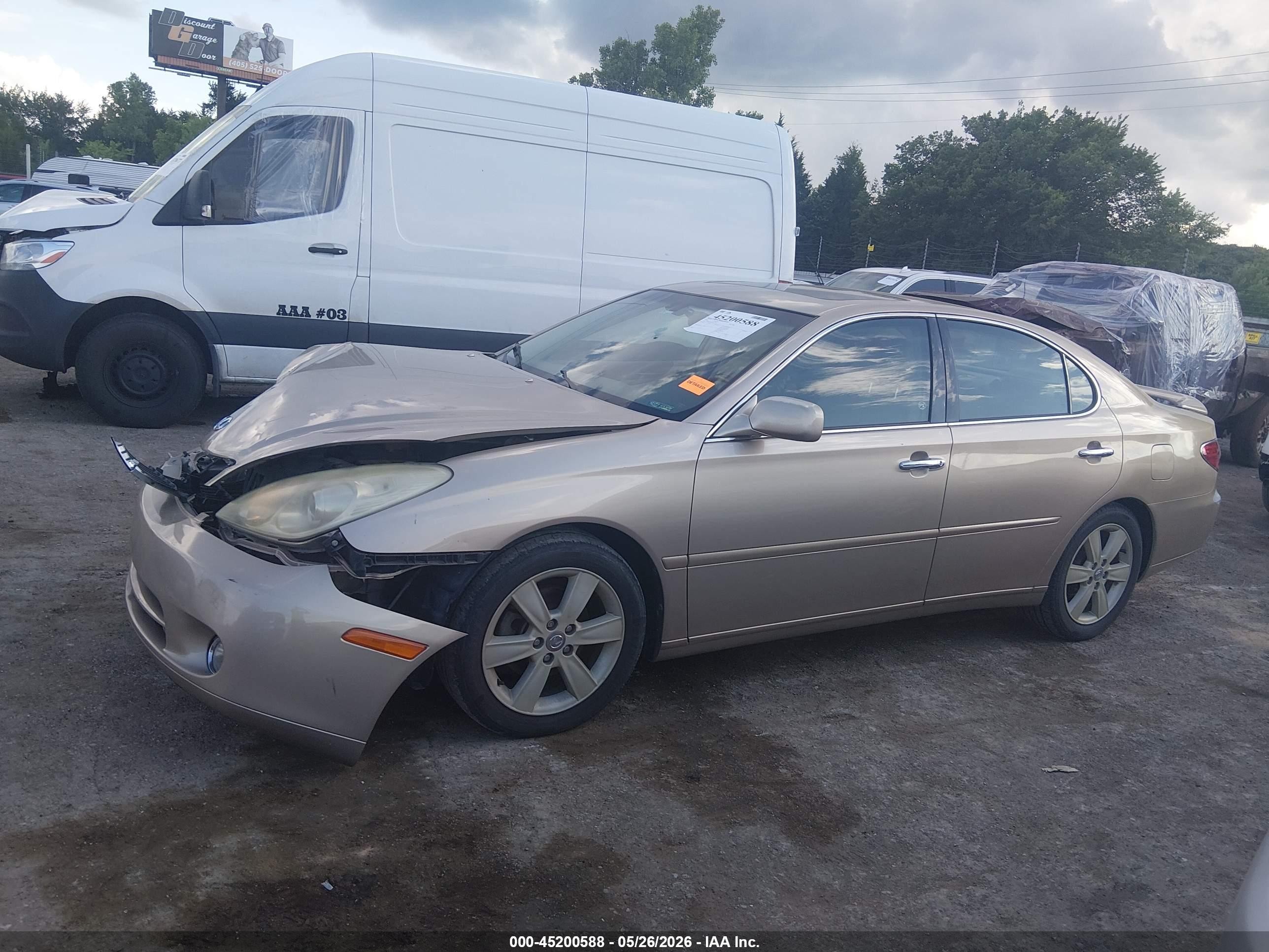 2005 Lexus Es 330   Beige vin: JTHBA30G155074234