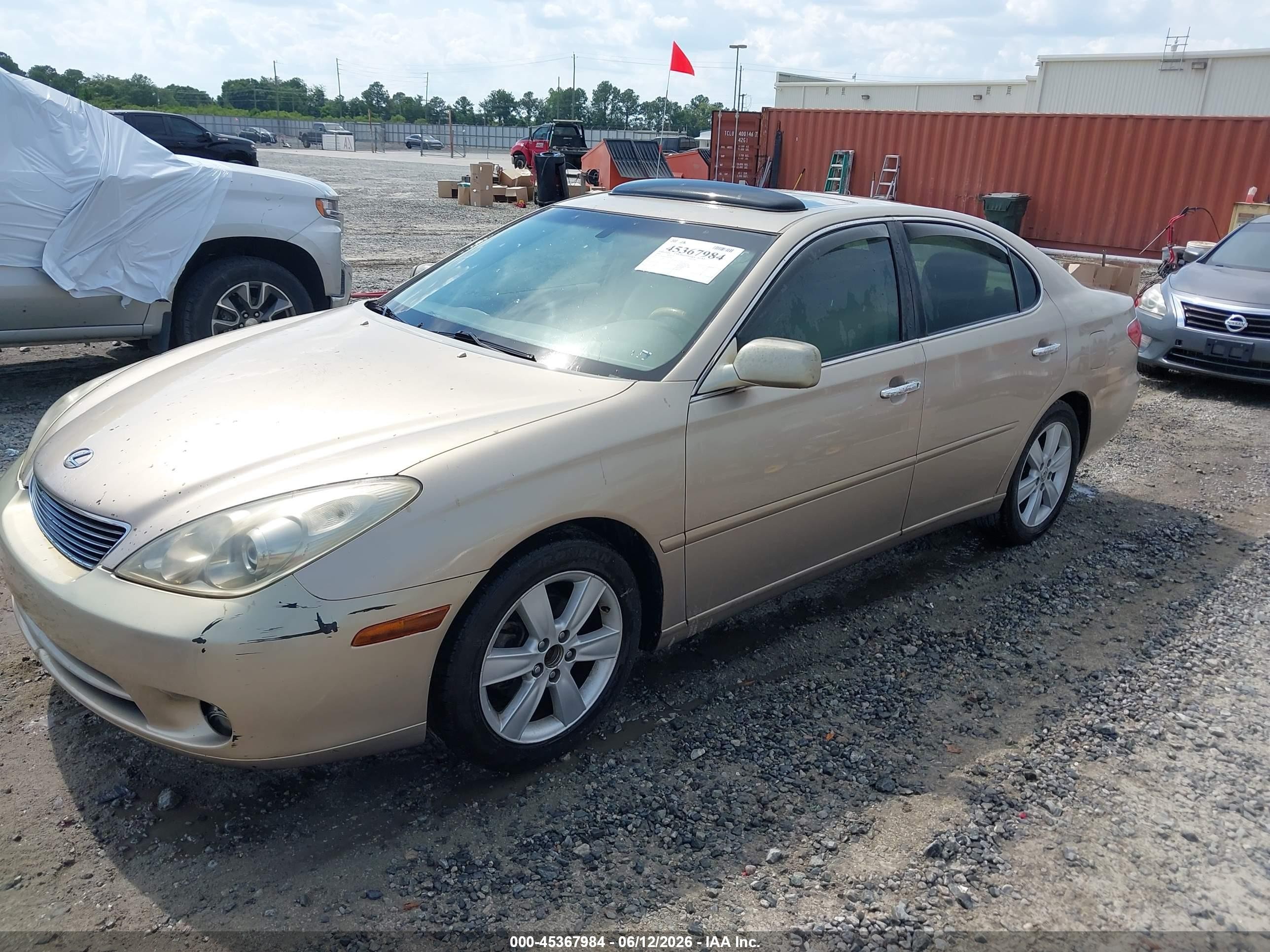 2005 Lexus Es 330   Champagne vin: JTHBA30G155075612