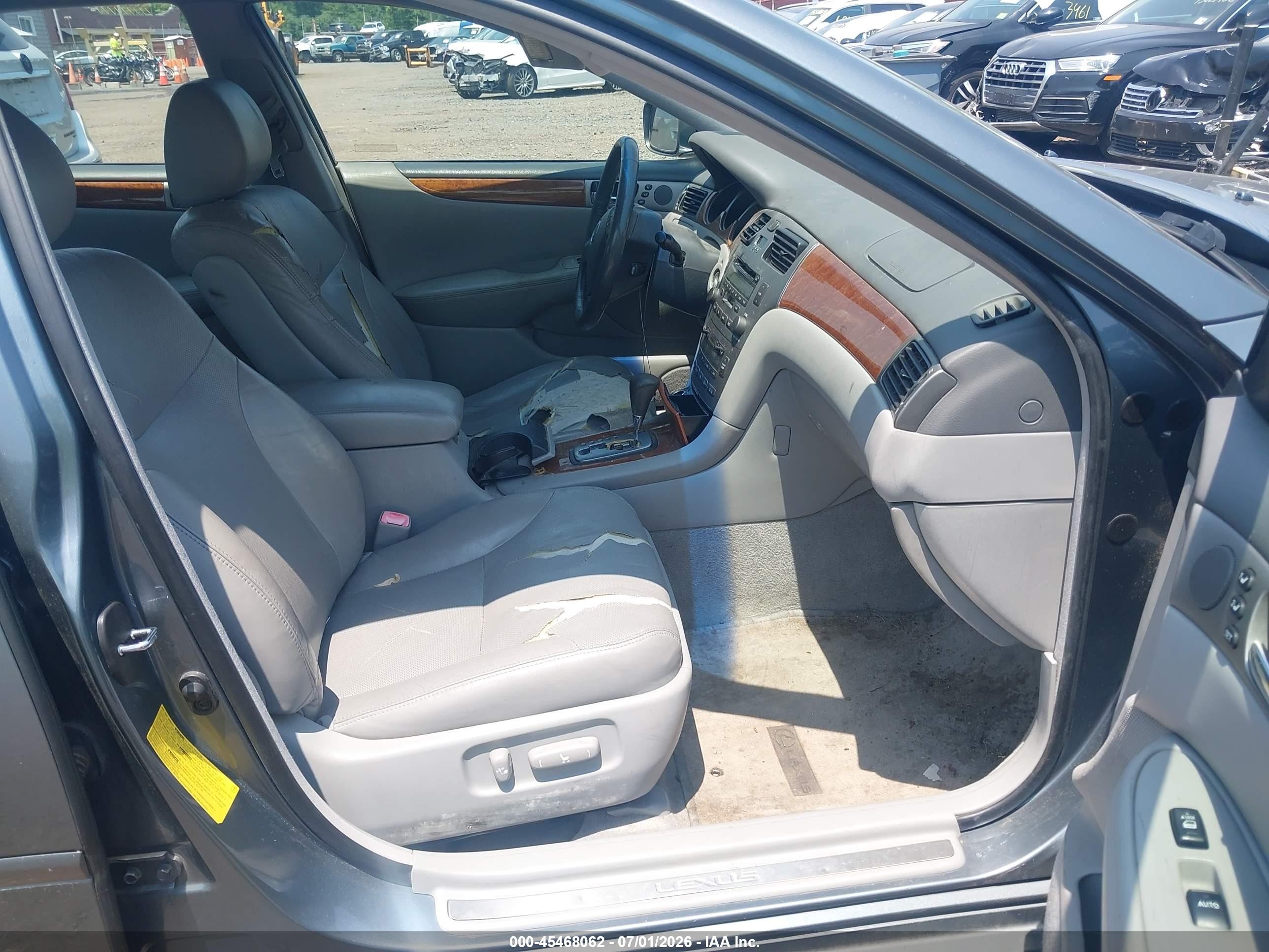 2005 Lexus Es 330   Gray vin: JTHBA30G155087243